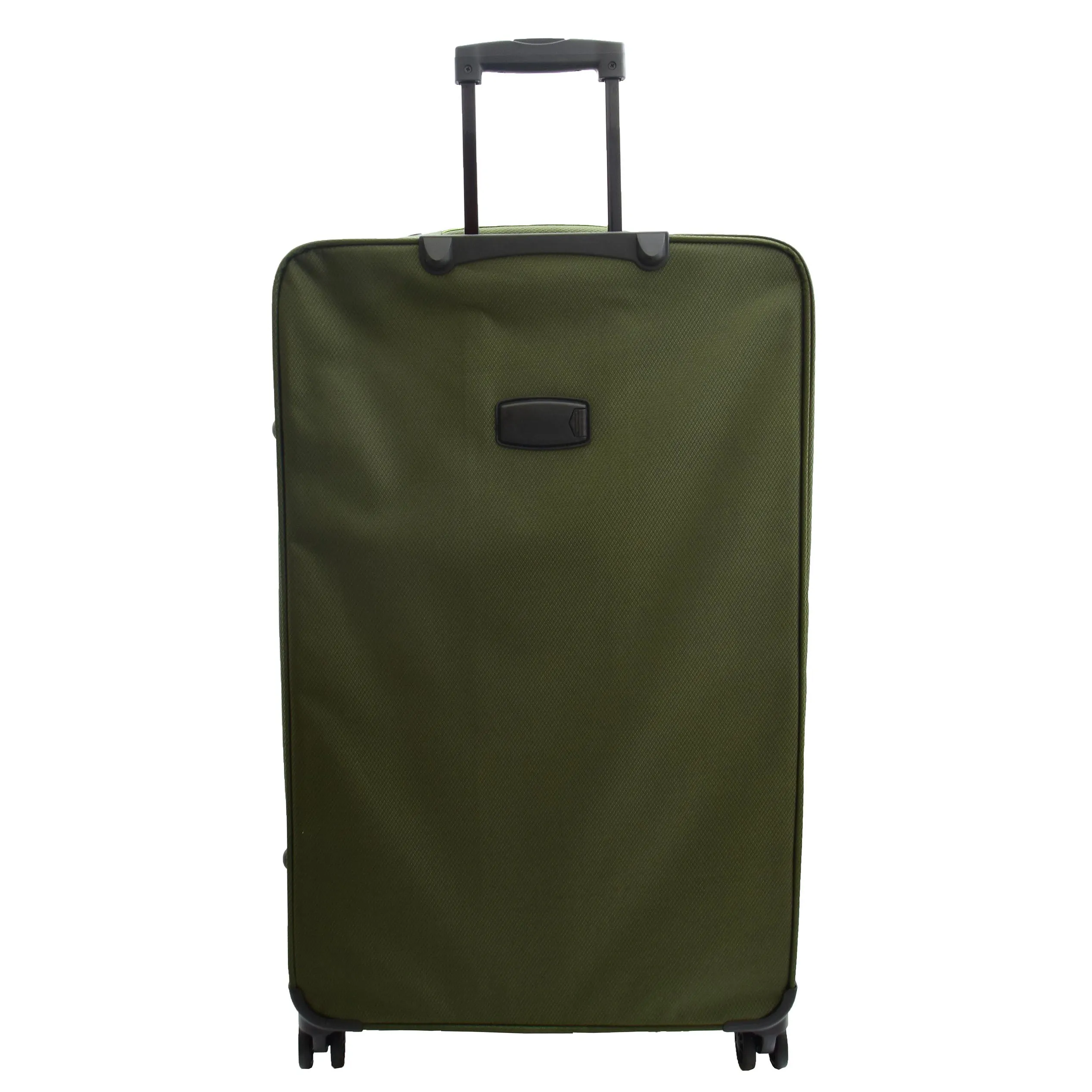 4 Wheel Suitcases Lightweight Soft Luggage Expandable Digit Lock Travel Bags Floaty Olive