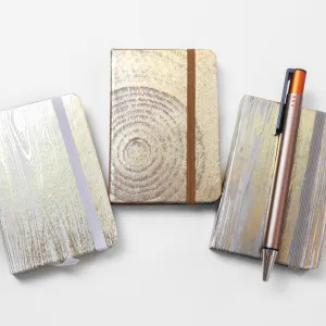 A7 Metallic Hardback Pocket Notebook