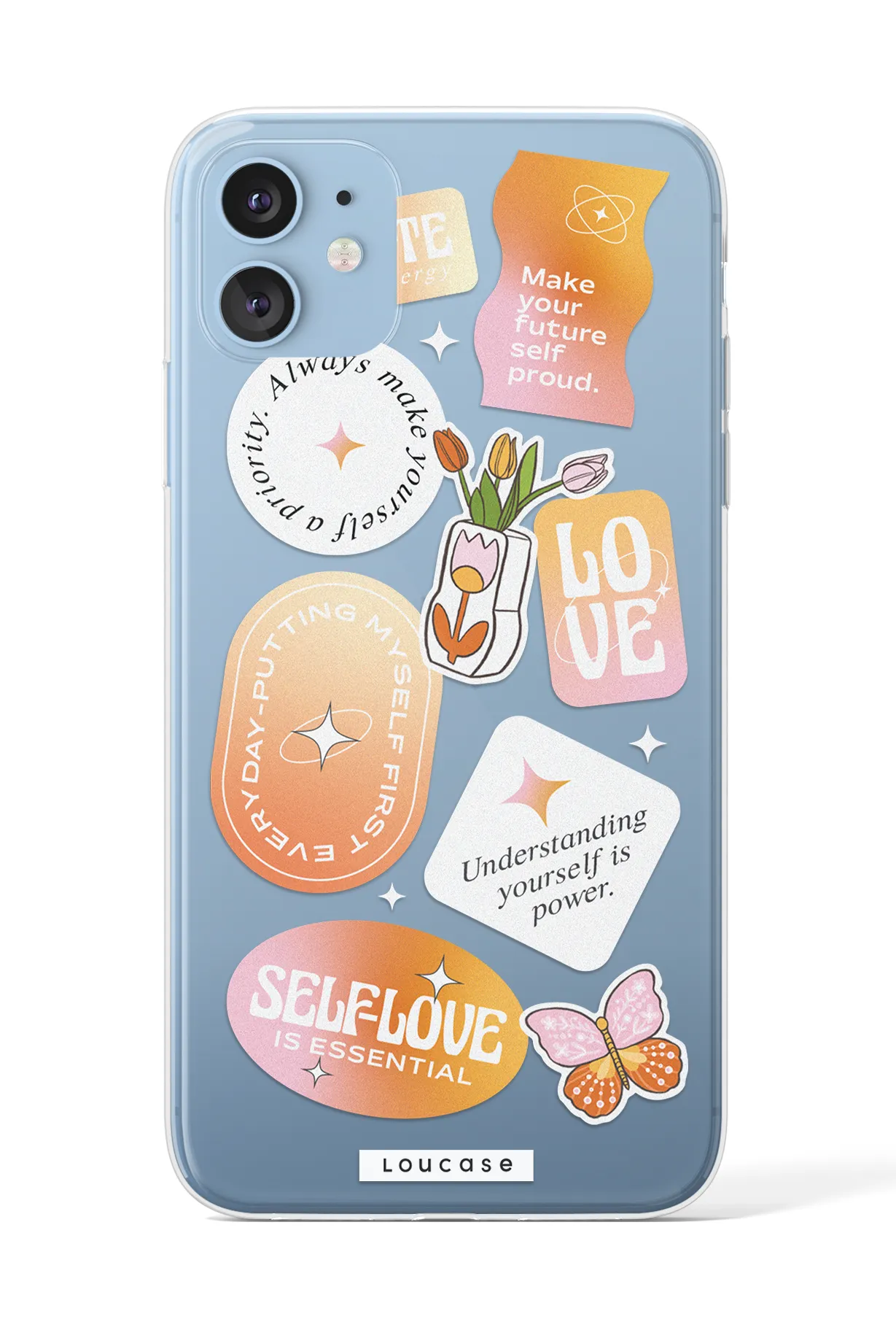 Affirmations - KLEARLUX™ Special Edition Tangy Love Collection Phone Case | LOUCASE