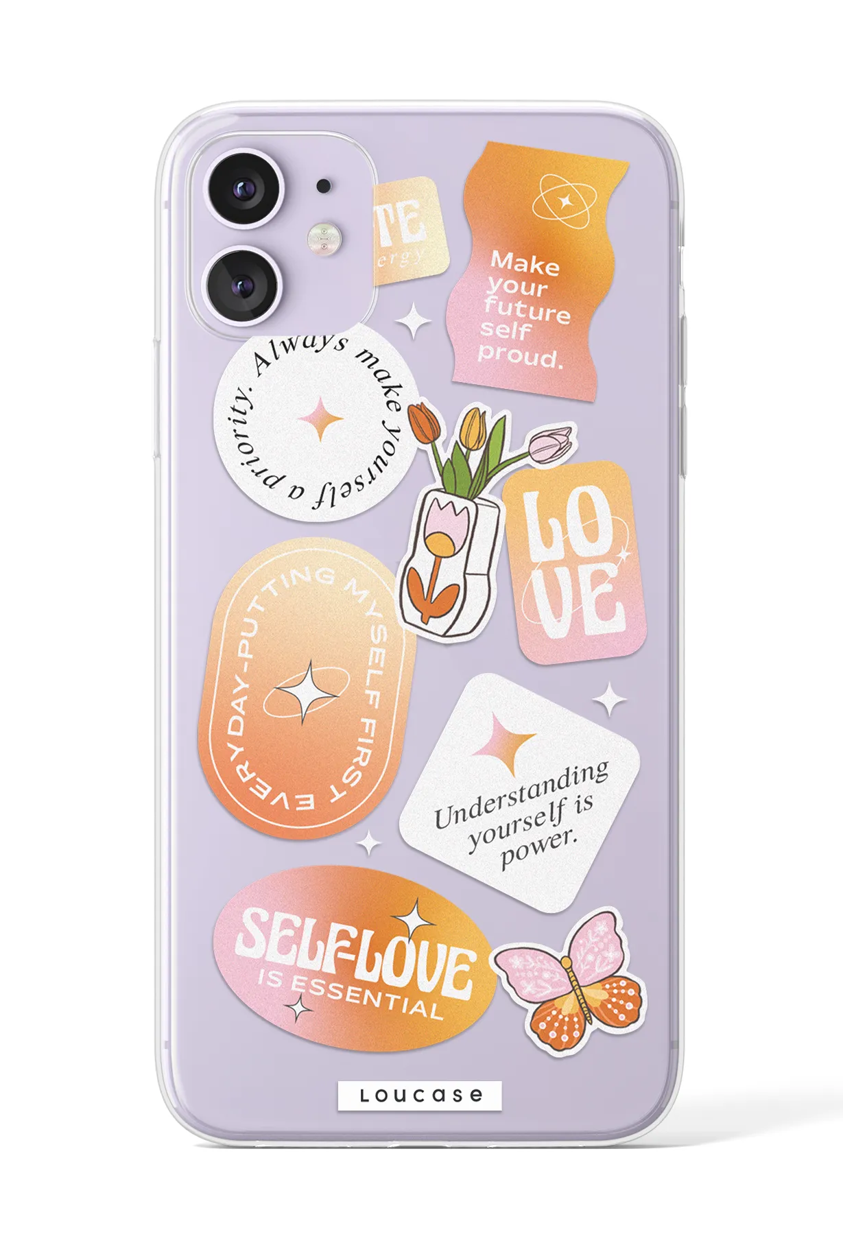 Affirmations - KLEARLUX™ Special Edition Tangy Love Collection Phone Case | LOUCASE