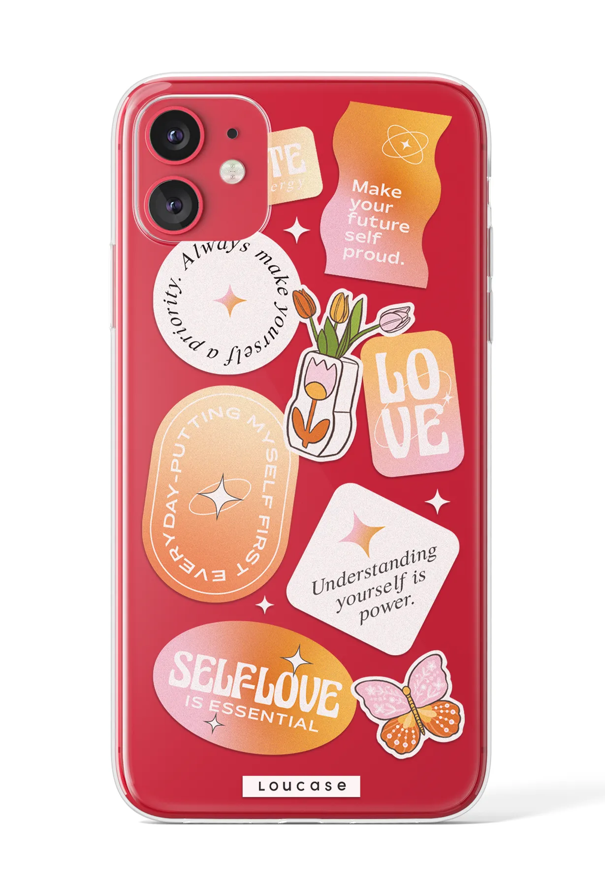 Affirmations - KLEARLUX™ Special Edition Tangy Love Collection Phone Case | LOUCASE