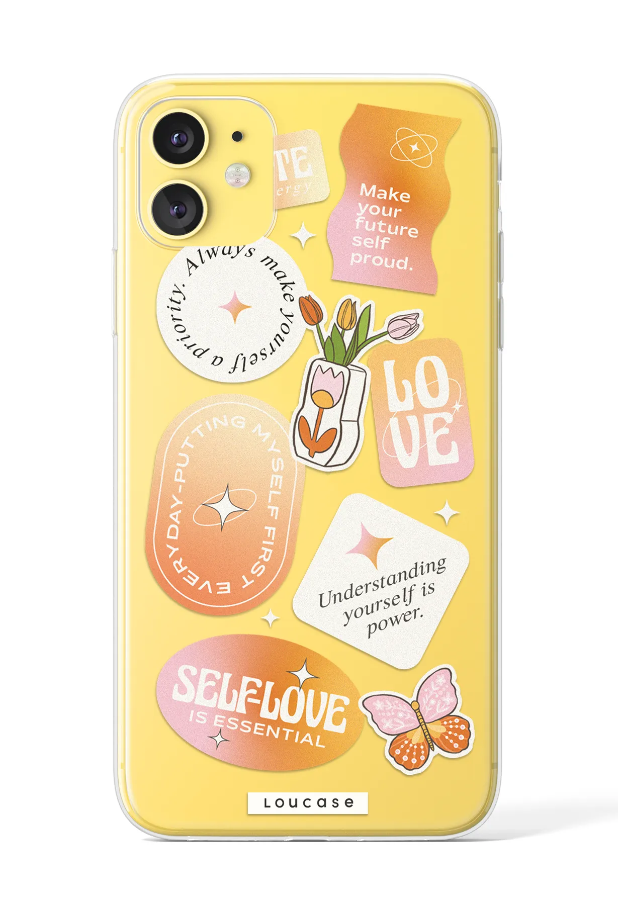 Affirmations - KLEARLUX™ Special Edition Tangy Love Collection Phone Case | LOUCASE