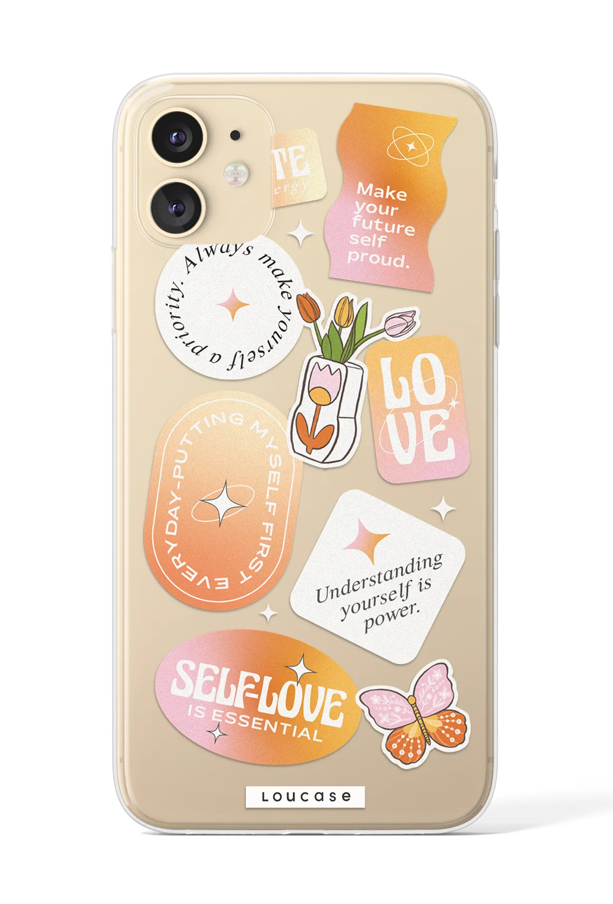 Affirmations - KLEARLUX™ Special Edition Tangy Love Collection Phone Case | LOUCASE