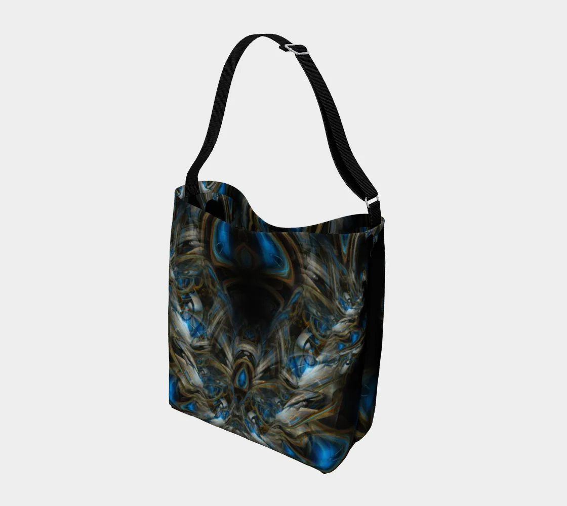 ALIEN FLOWER TOTE BAG