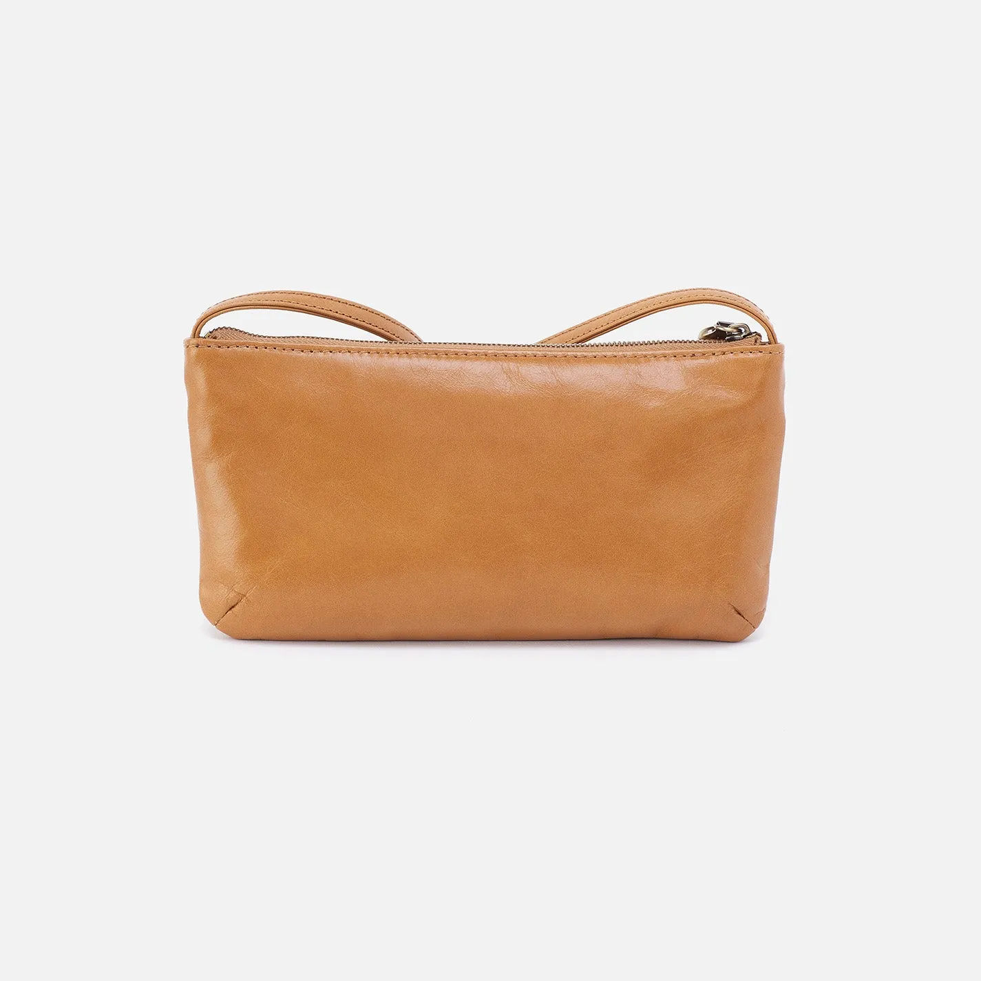 Cara Crossbody In Polished Leather - Natural