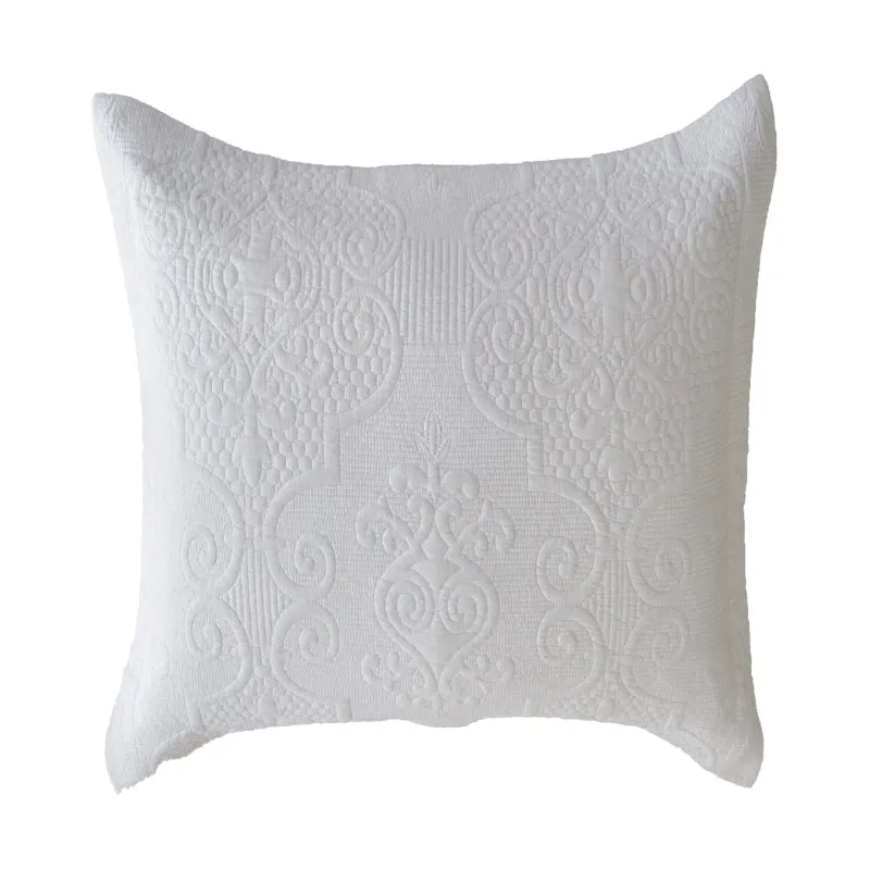 Classic Quilts Boutique White European Pillowcase