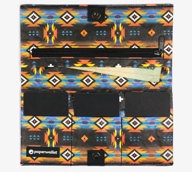 Clutch Wallet Tribal Aztec