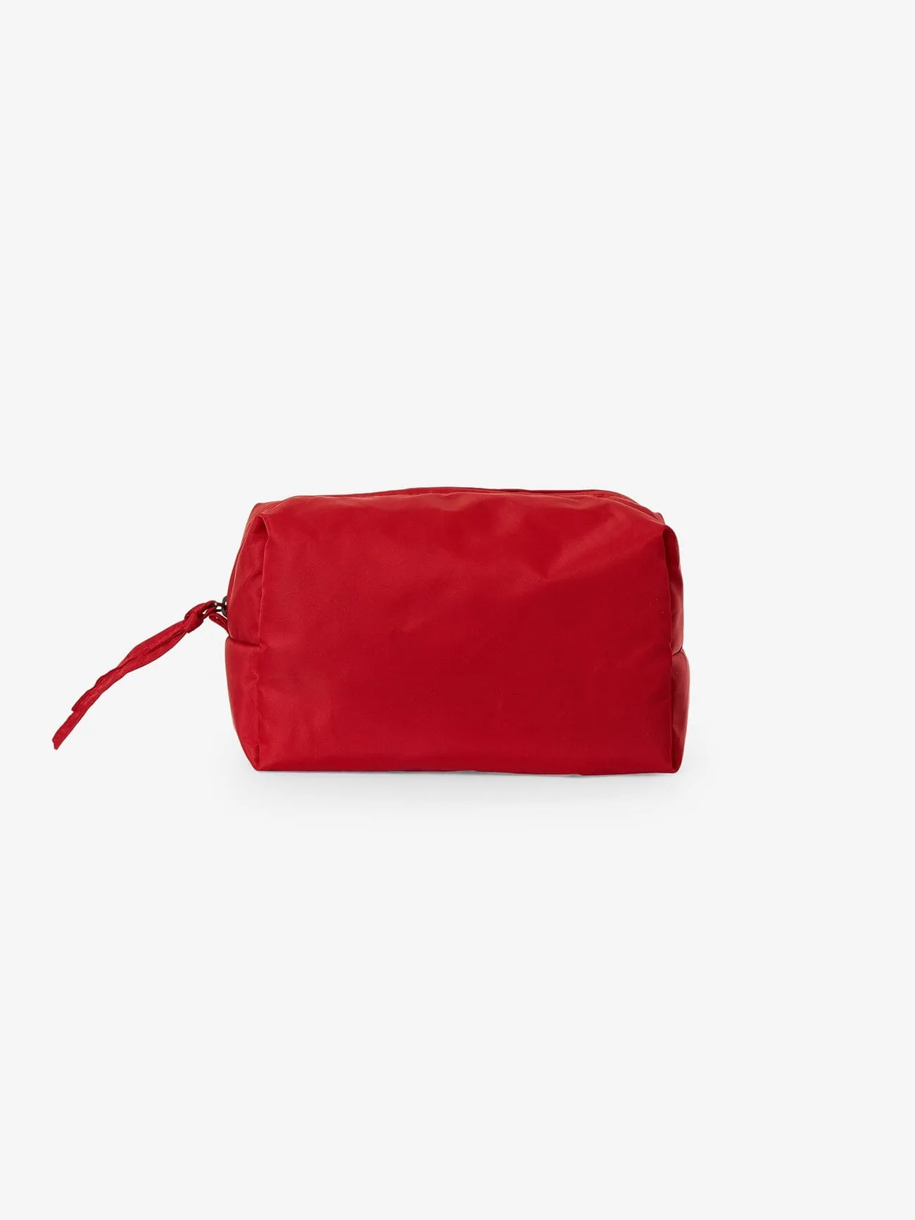 Cosima Nylon Wash Bag - Flame Red