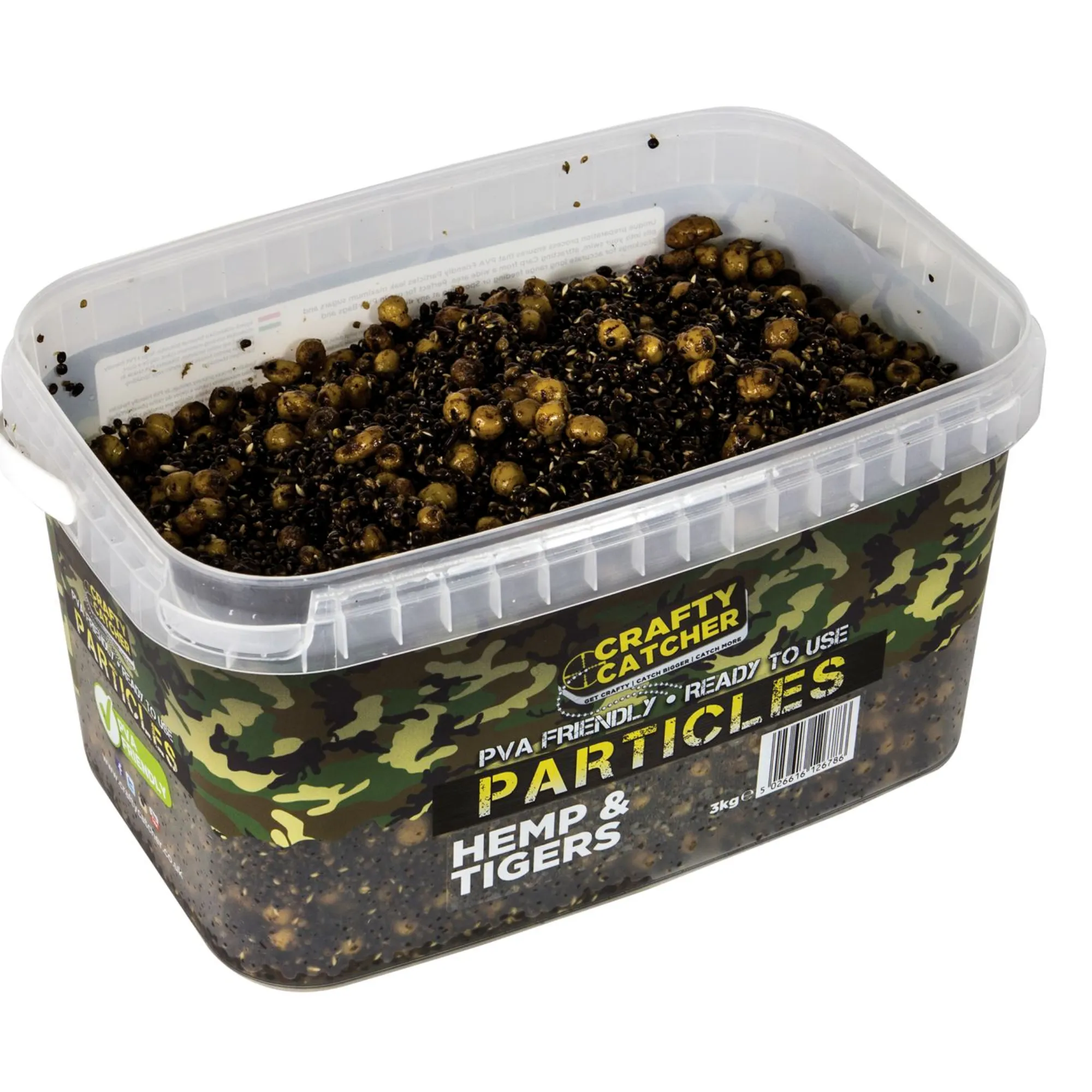 Crafty Catcher Particles - PVA Friendly and Ready to Use Bait for Effective Fishing - 3kg