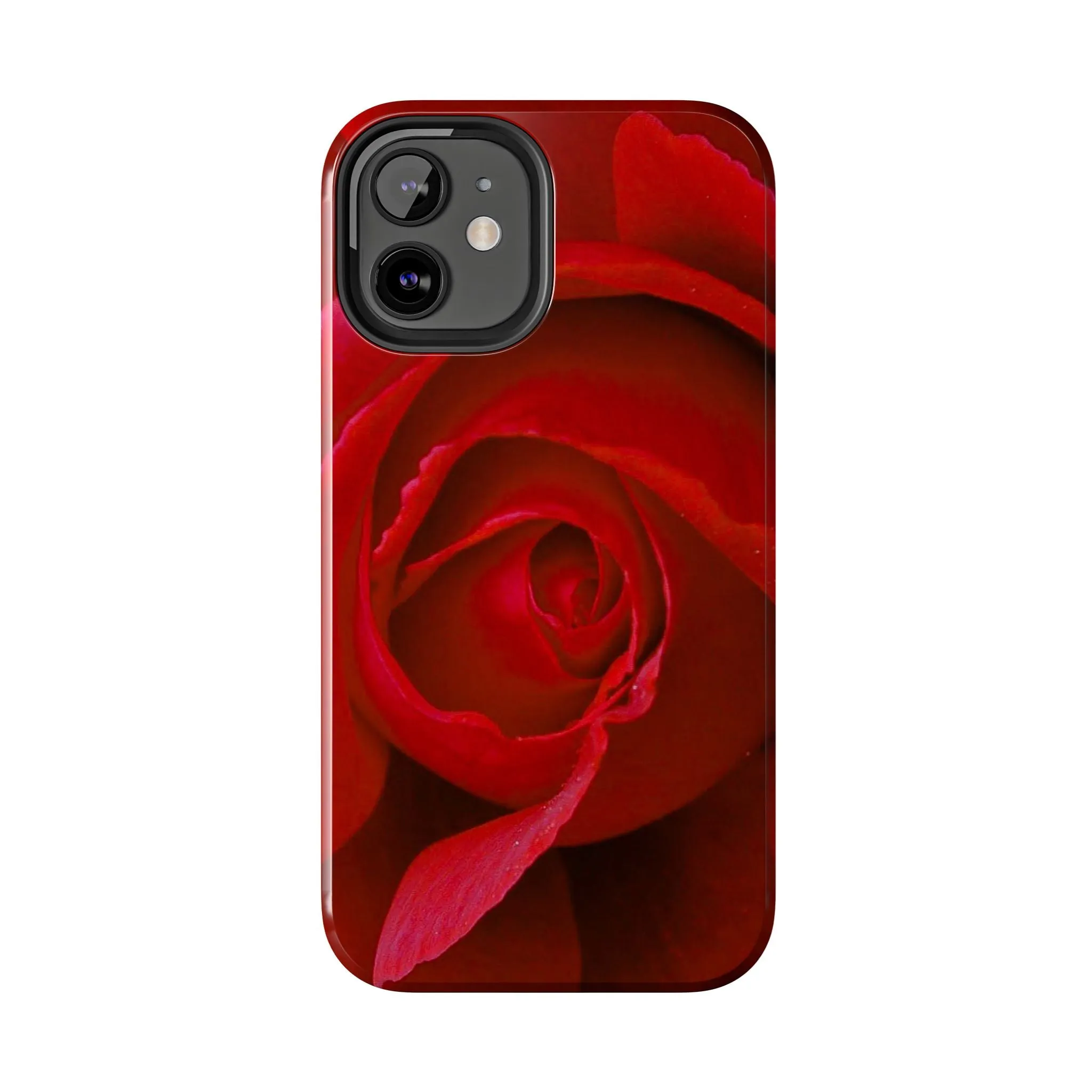 Crimson Bloom: Timeless Elegance - Tough Phone Cases