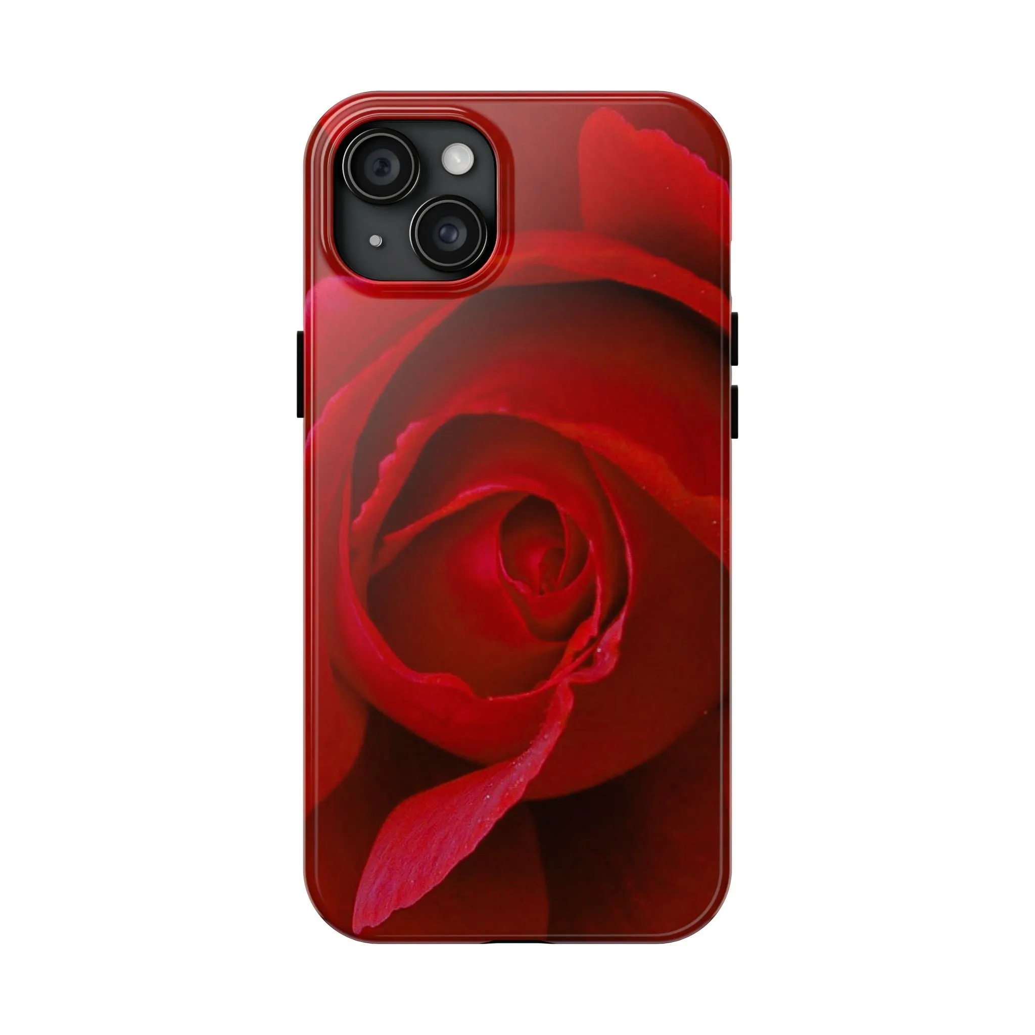 Crimson Bloom: Timeless Elegance - Tough Phone Cases