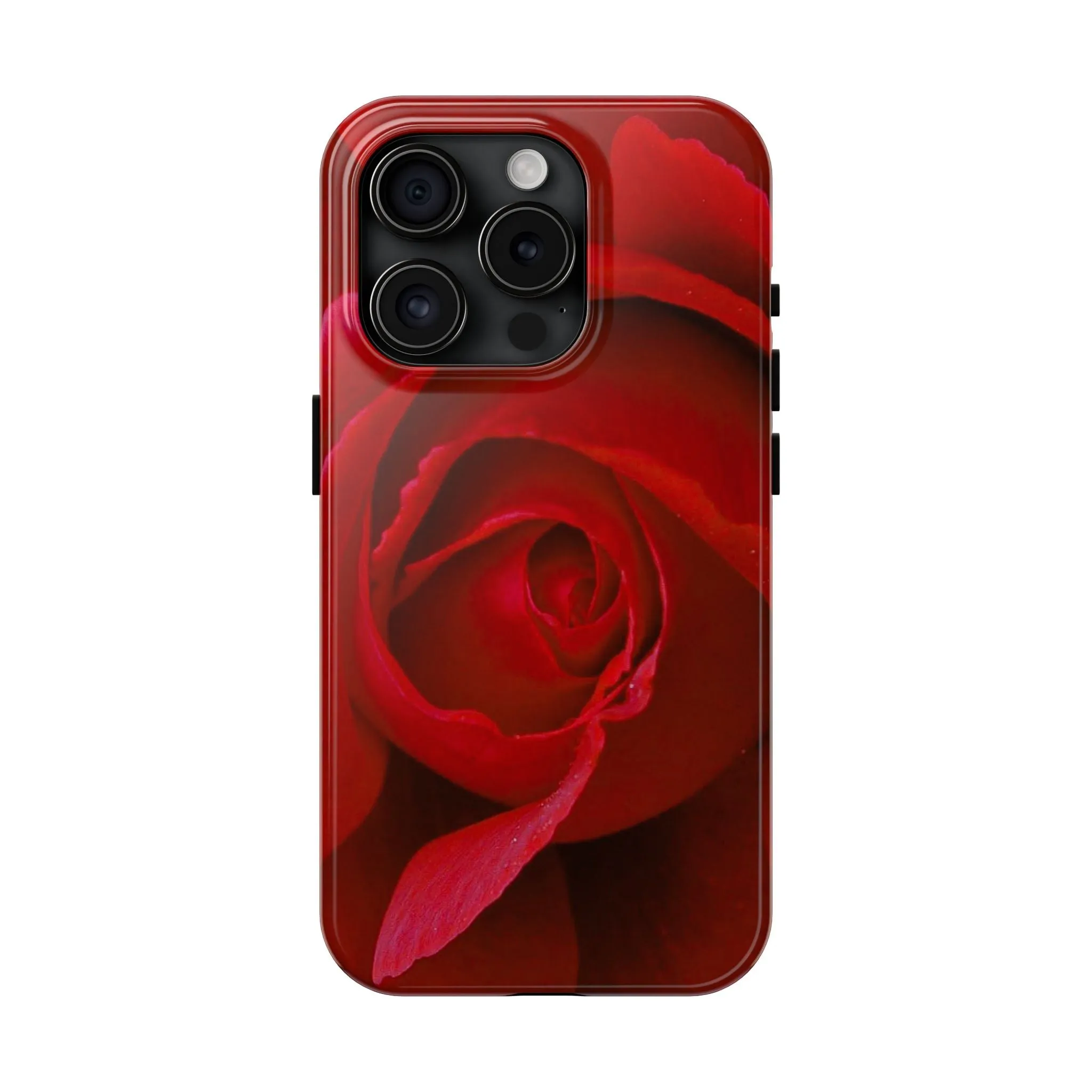 Crimson Bloom: Timeless Elegance - Tough Phone Cases