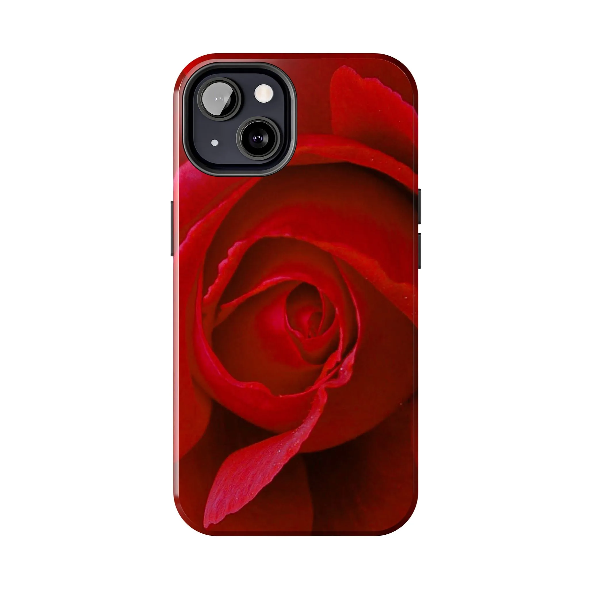 Crimson Bloom: Timeless Elegance - Tough Phone Cases