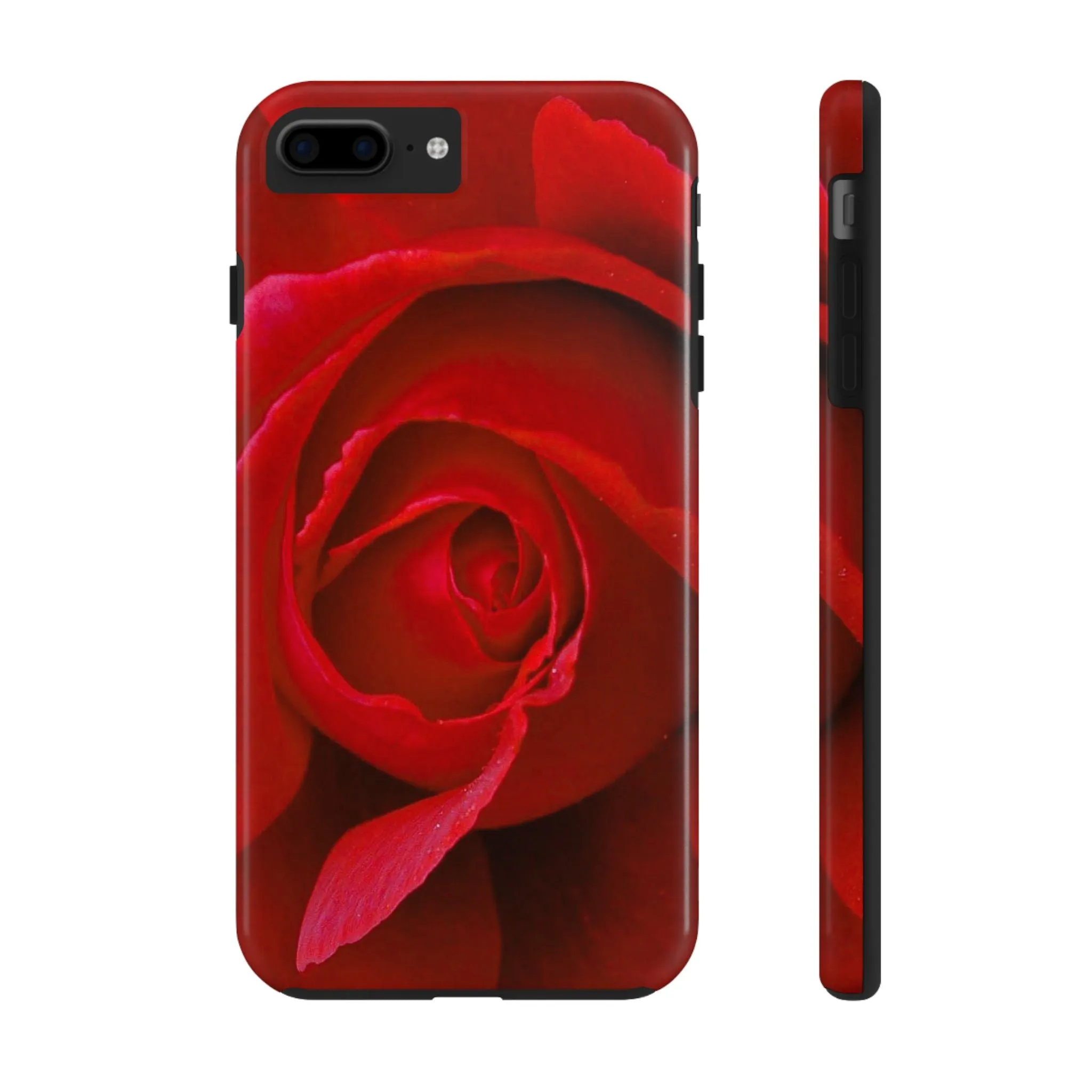 Crimson Bloom: Timeless Elegance - Tough Phone Cases