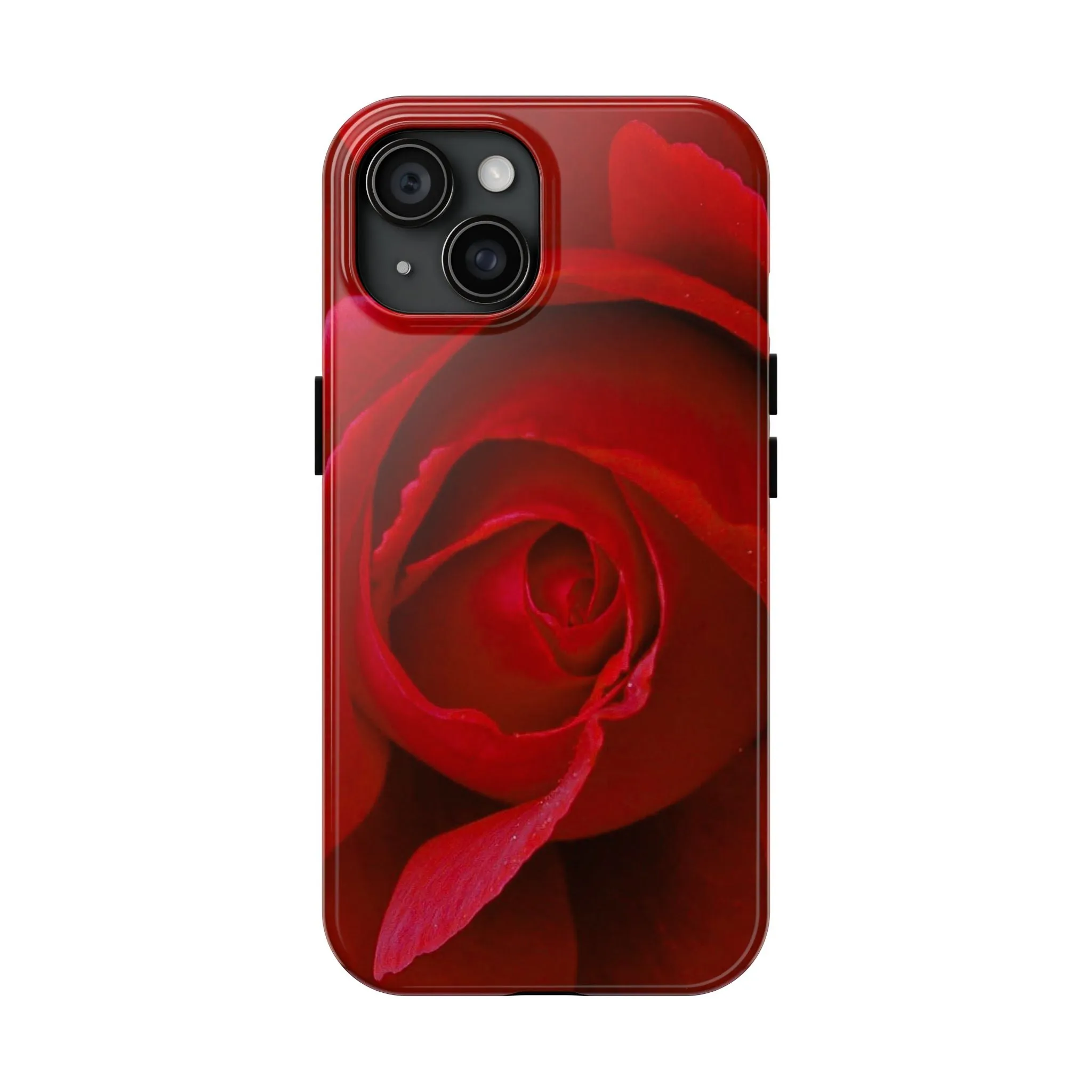 Crimson Bloom: Timeless Elegance - Tough Phone Cases