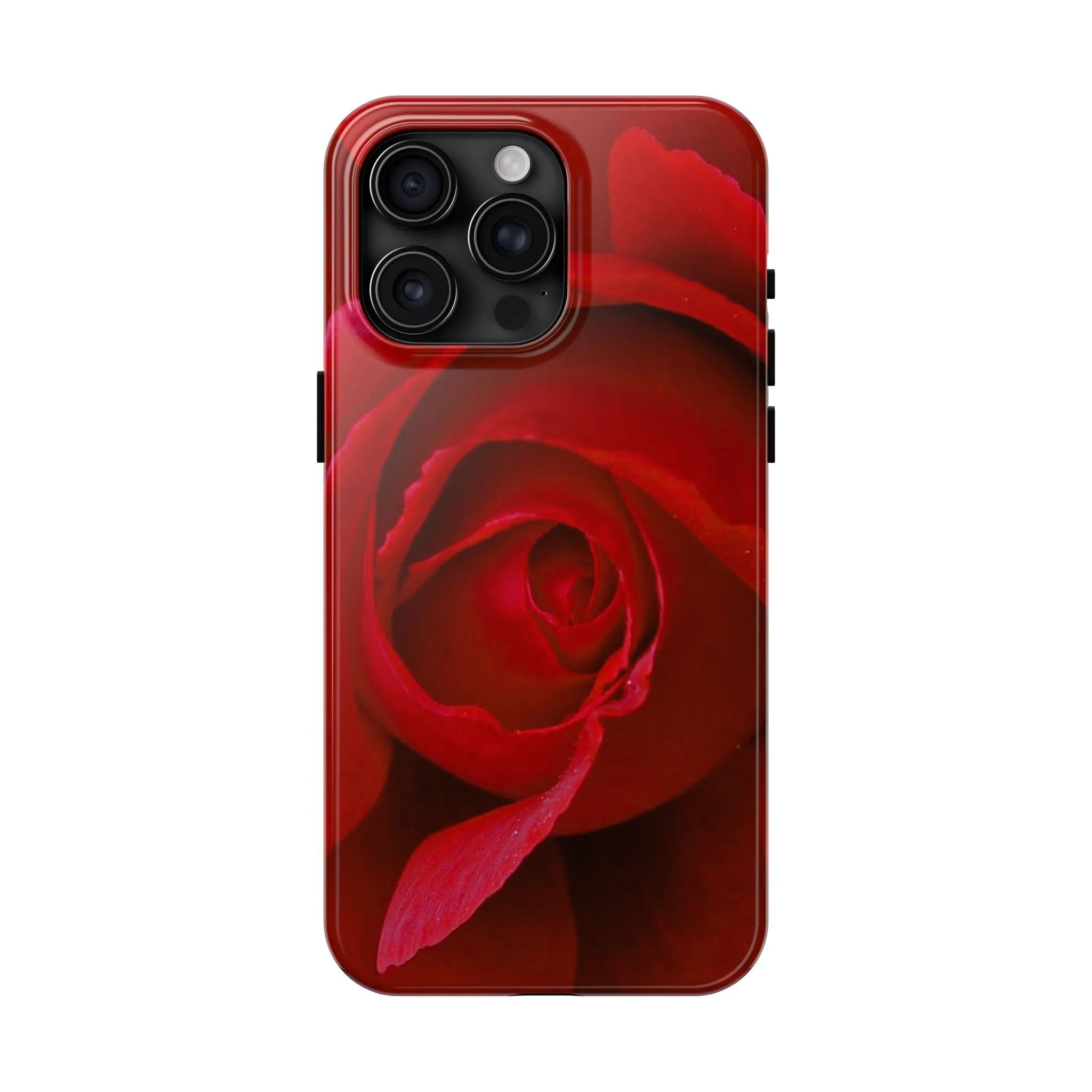 Crimson Bloom: Timeless Elegance - Tough Phone Cases