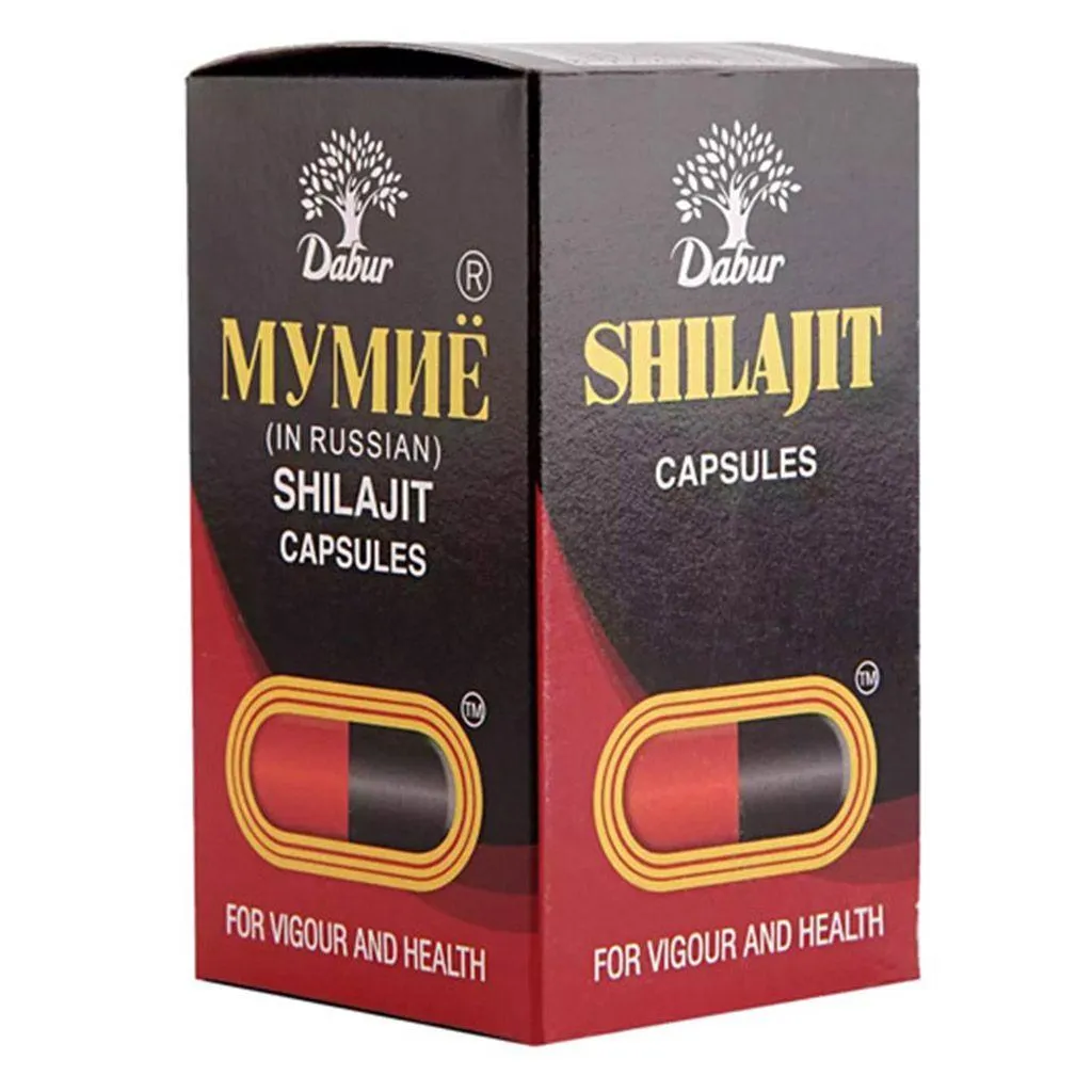 Dabur Shilajit Capsules For Vigour And Health, Pack of 30's