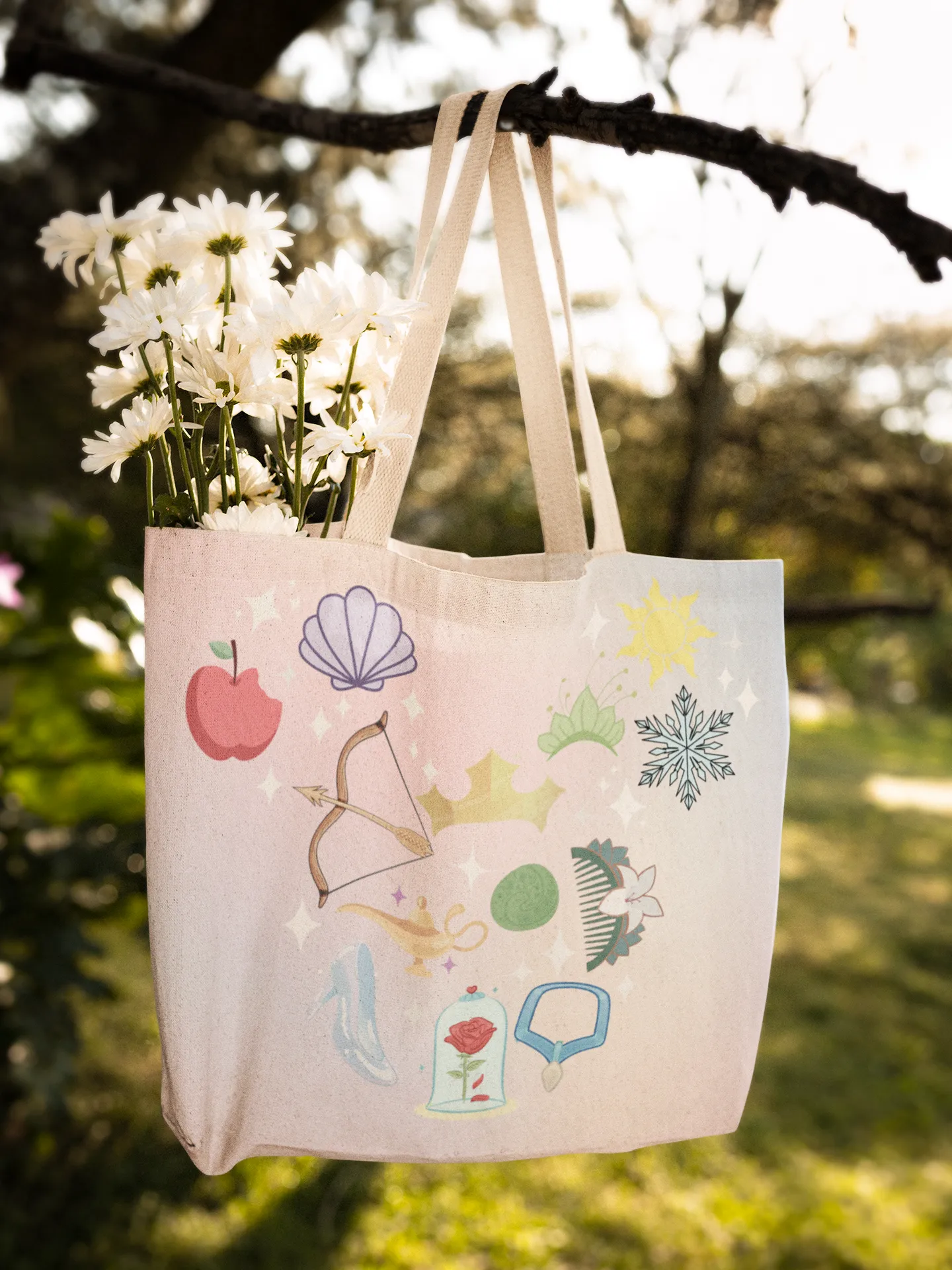 Disney Princess Tote Bag | Disney Parks Trip | Disney Trip Accessories