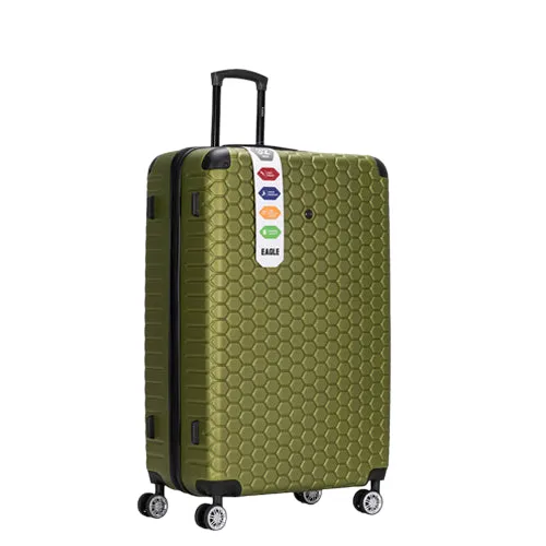 Eagle London Hexagon ABS Trolley Case - 29" Large Size