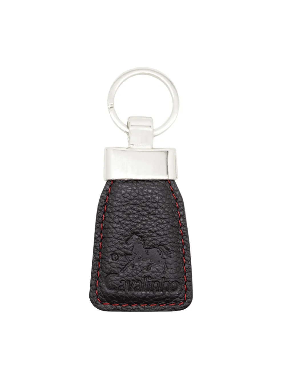 El Estribo Leather Keychain