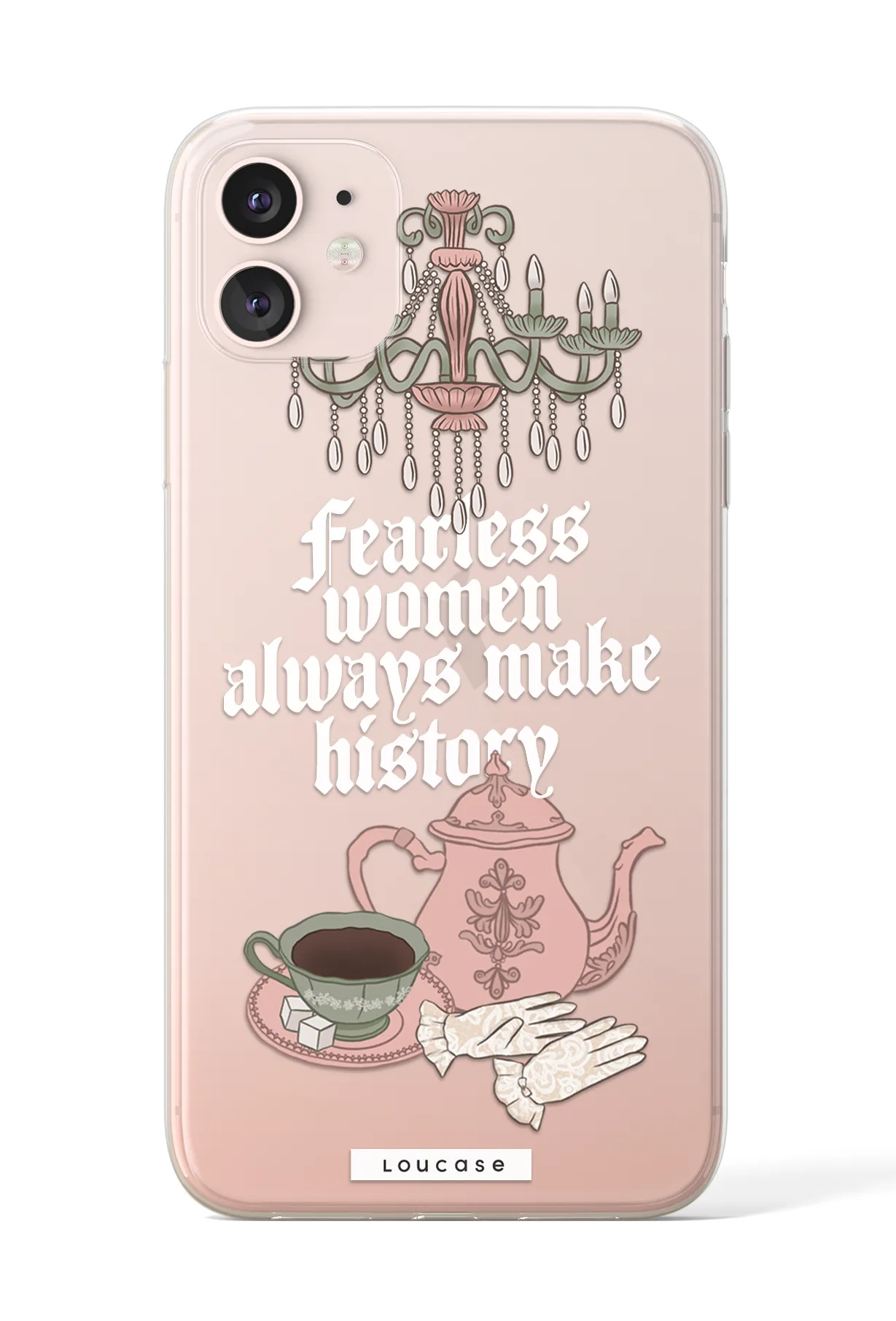 Fearless - KLEARLUX™ Special Edition Fearless Collection Phone Case | LOUCASE