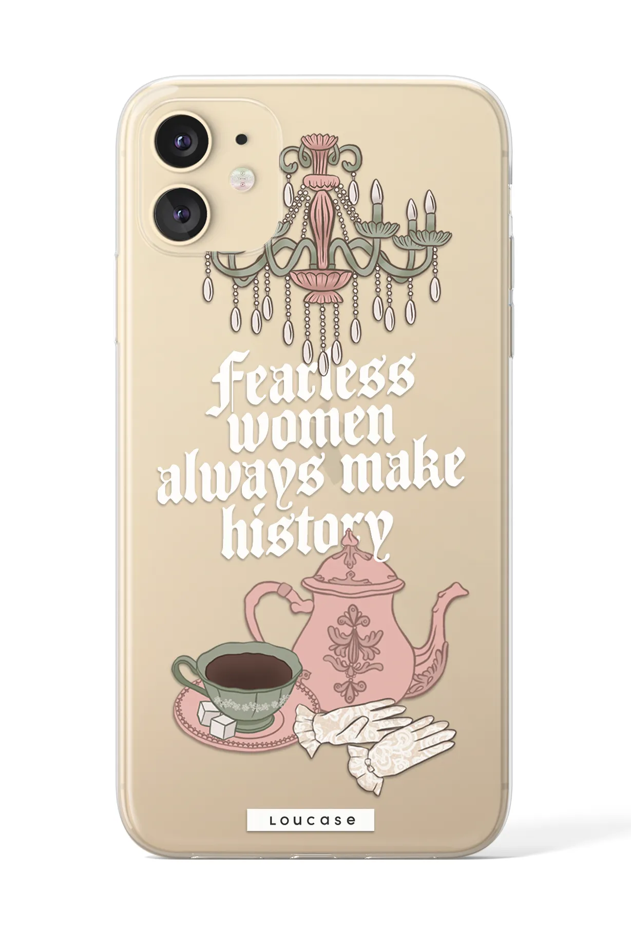 Fearless - KLEARLUX™ Special Edition Fearless Collection Phone Case | LOUCASE