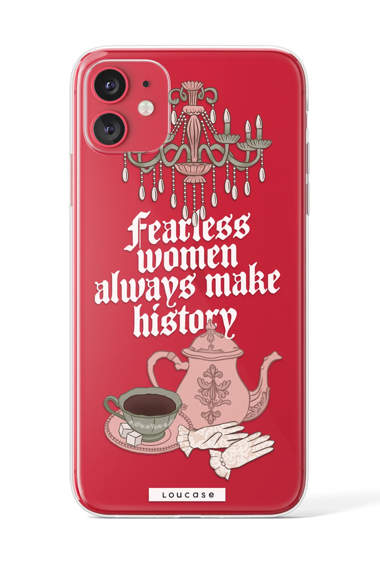 Fearless - KLEARLUX™ Special Edition Fearless Collection Phone Case | LOUCASE