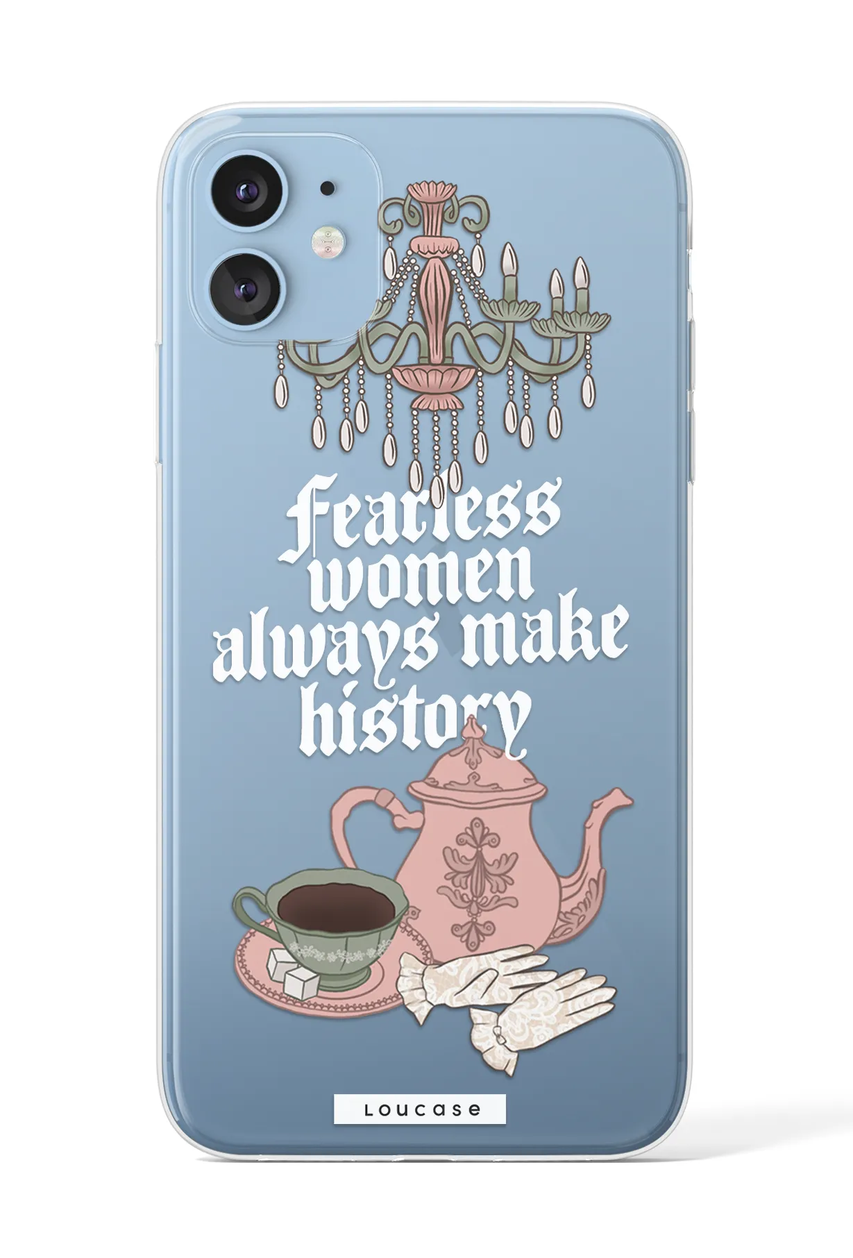 Fearless - KLEARLUX™ Special Edition Fearless Collection Phone Case | LOUCASE