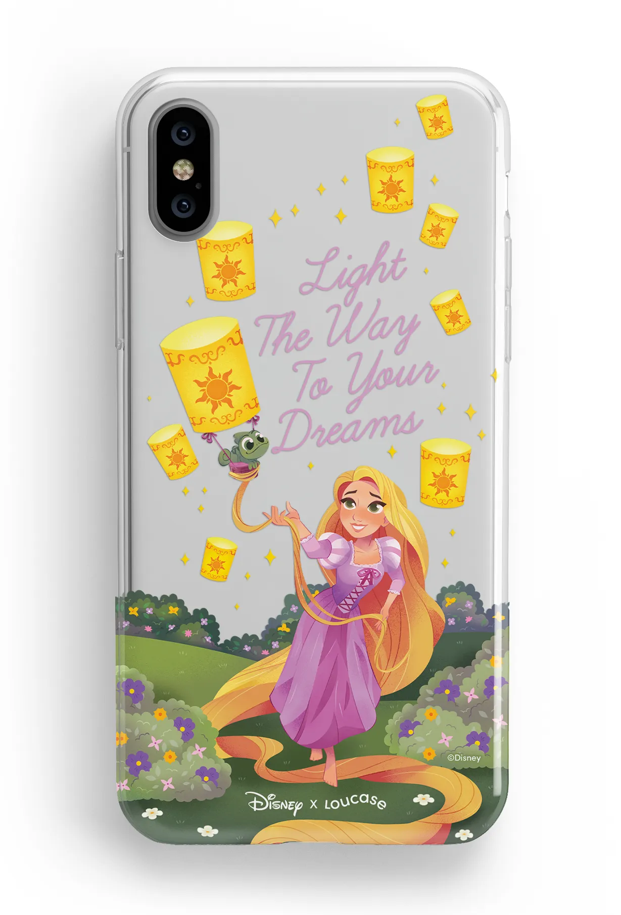 Floating Lights - KLEARLUX™ Disney x Loucase Tangled Collection Phone Case | LOUCASE