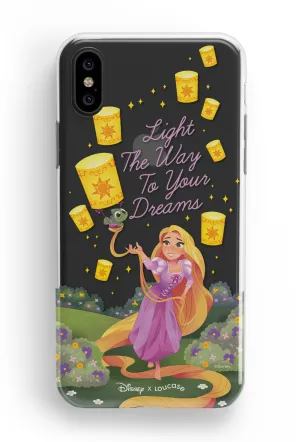 Floating Lights - KLEARLUX™ Disney x Loucase Tangled Collection Phone Case | LOUCASE