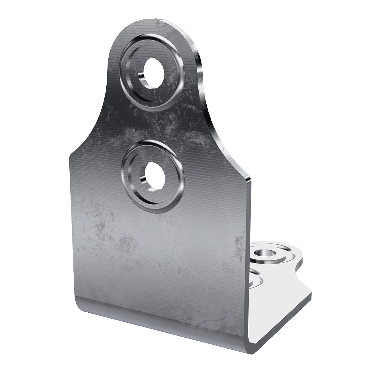 Four-Hole Clamp With Rivet Protectors