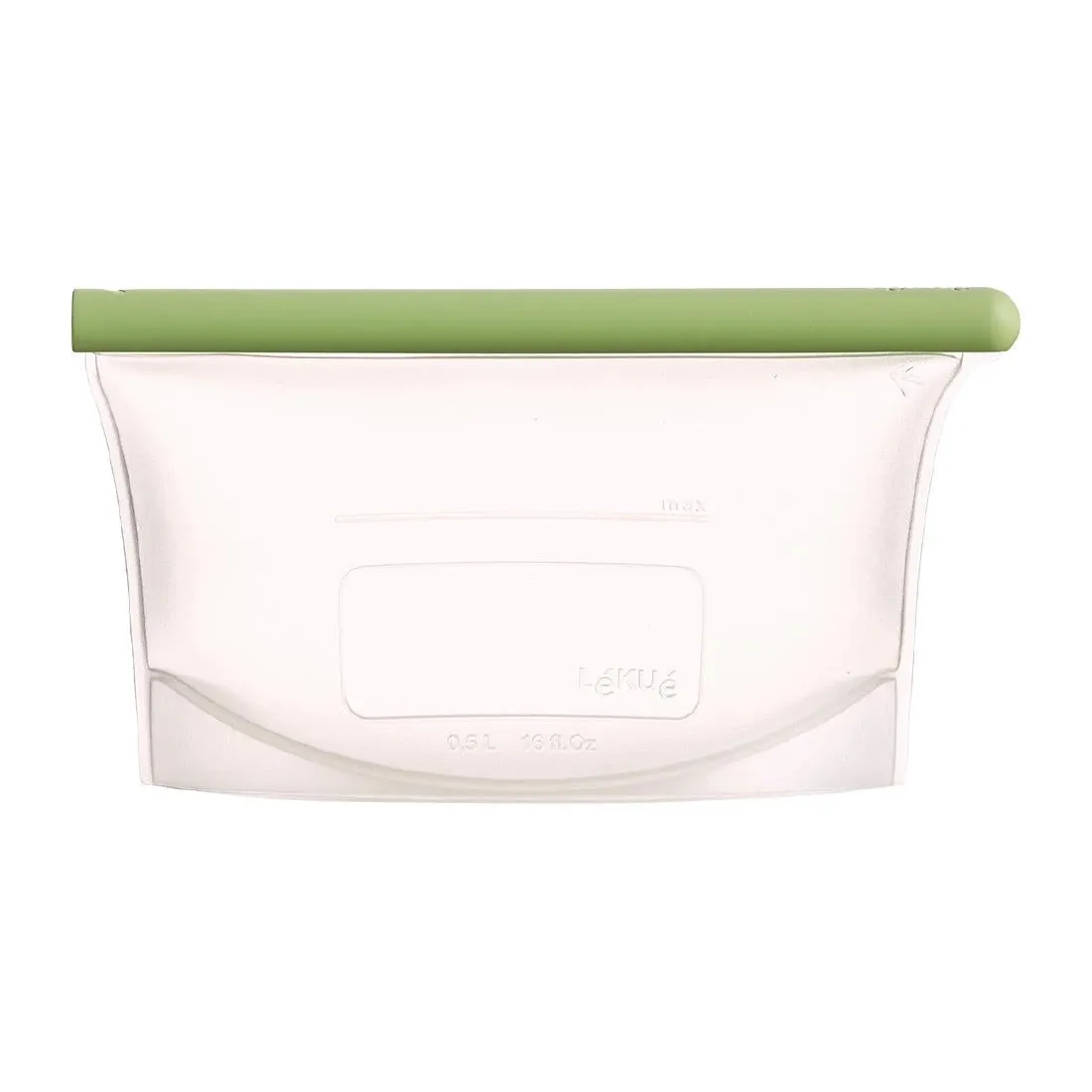 FS287 Lekue Reusable Silicone Food Storage Bag 500ml