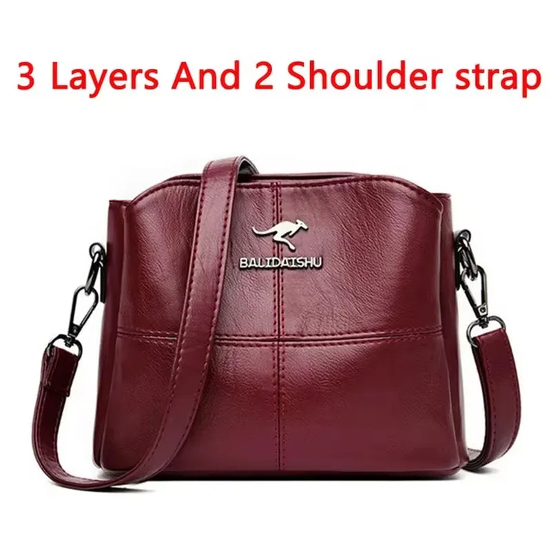 Genuine Leather Sac Luxury Handbag - Designer Shoulder Bag