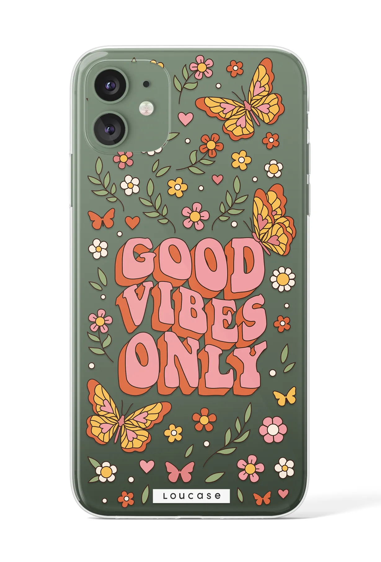 Good Vibes KLEARLUX™ Phone Case | LOUCASE