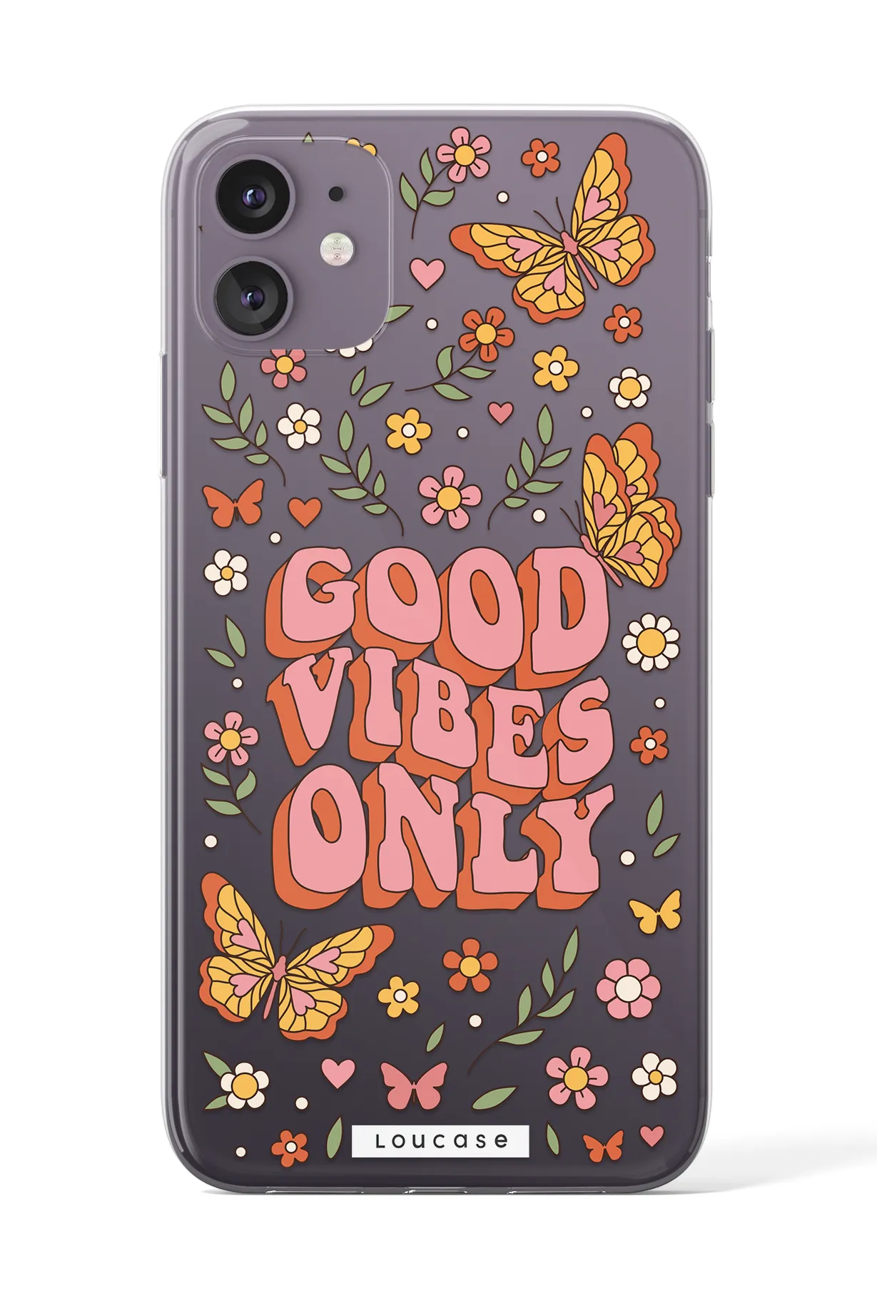 Good Vibes KLEARLUX™ Phone Case | LOUCASE