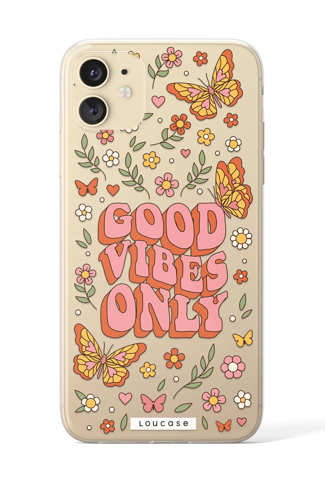 Good Vibes KLEARLUX™ Phone Case | LOUCASE