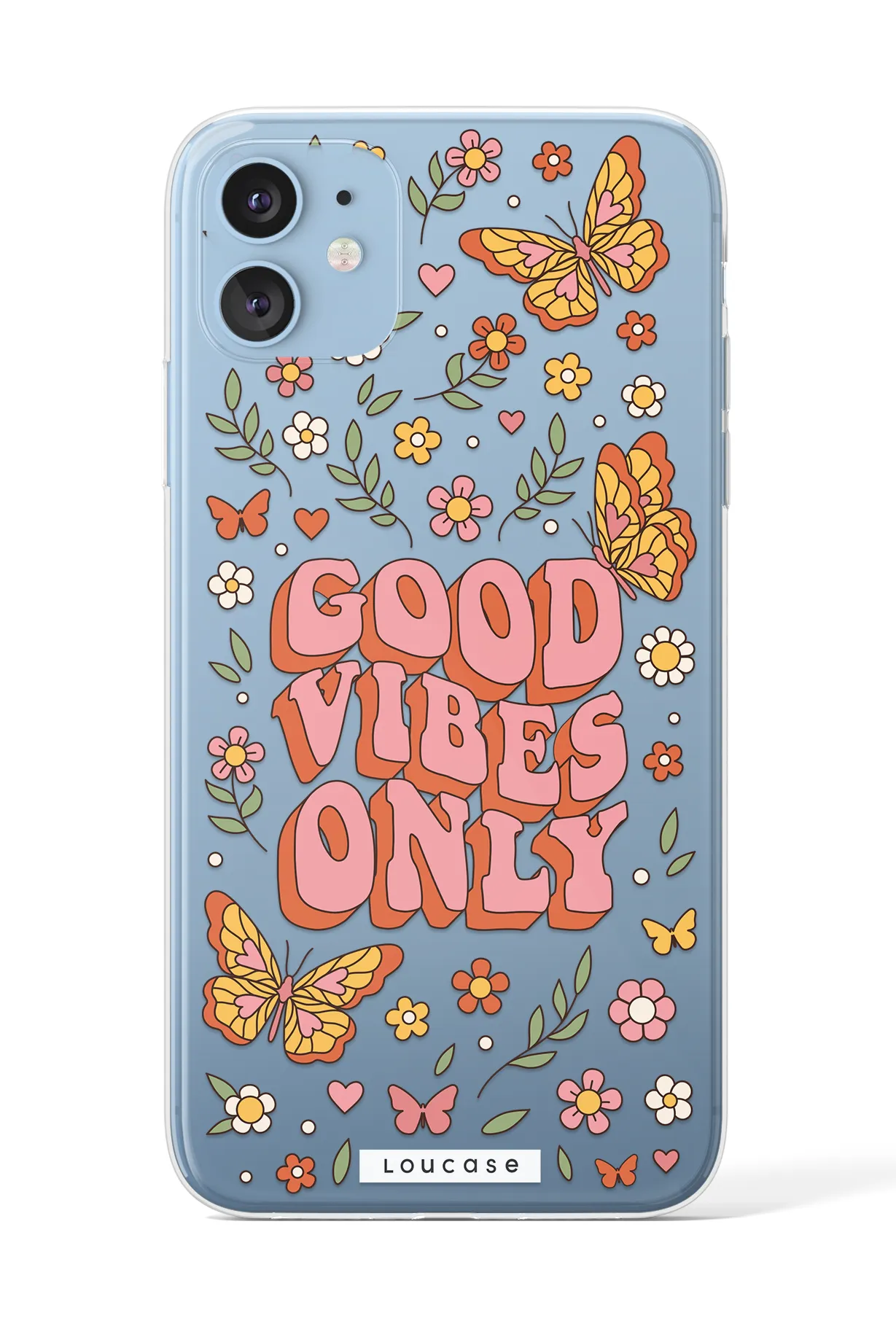 Good Vibes KLEARLUX™ Phone Case | LOUCASE