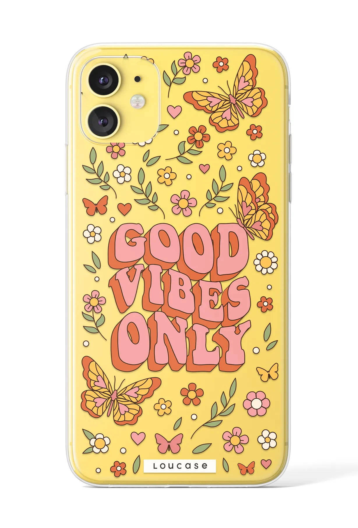 Good Vibes KLEARLUX™ Phone Case | LOUCASE