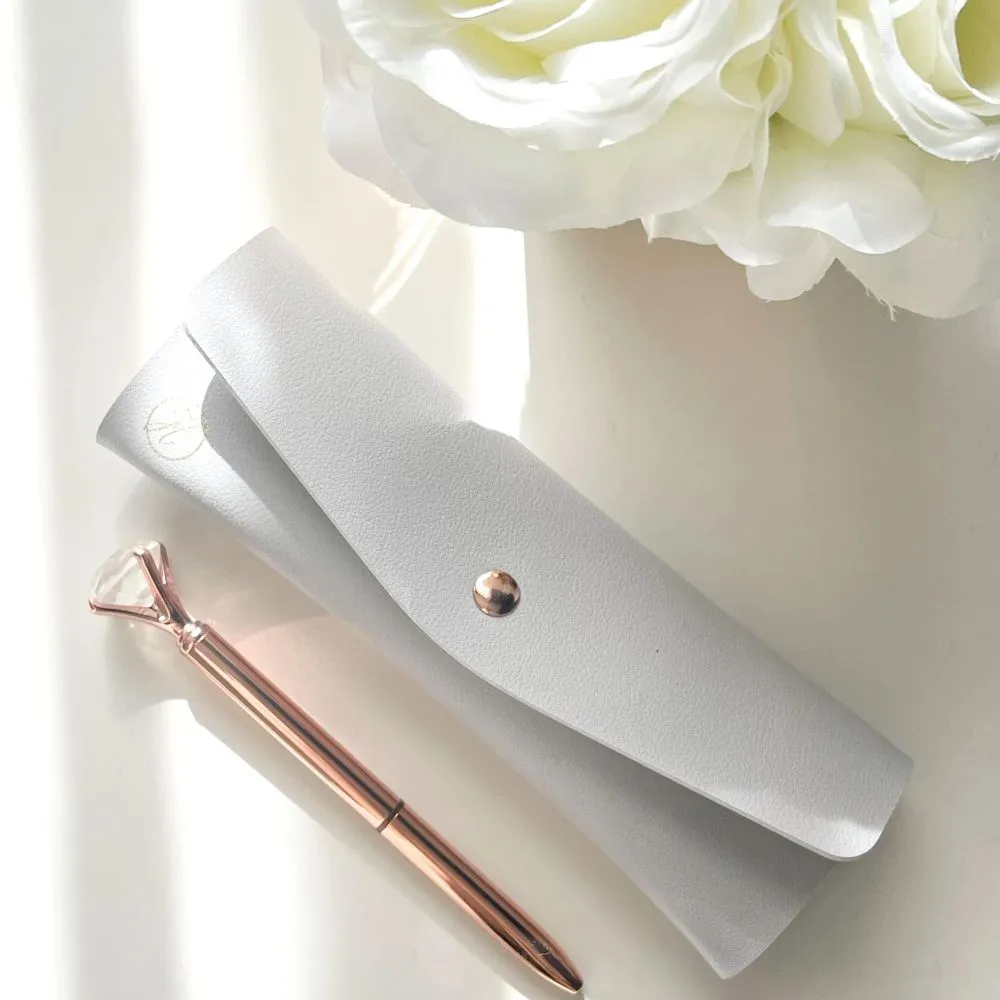 Hannah Lily Designs Pen & Pencil Case Grey