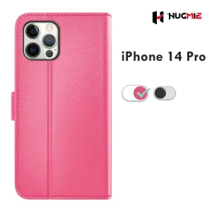 Hugmie® Classic Series iPhone 14 Pro Leather Folio Case