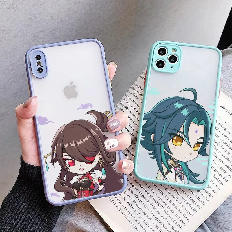 iPhone Cases/Back Cover Set-1 Genshin impact (Variants available)