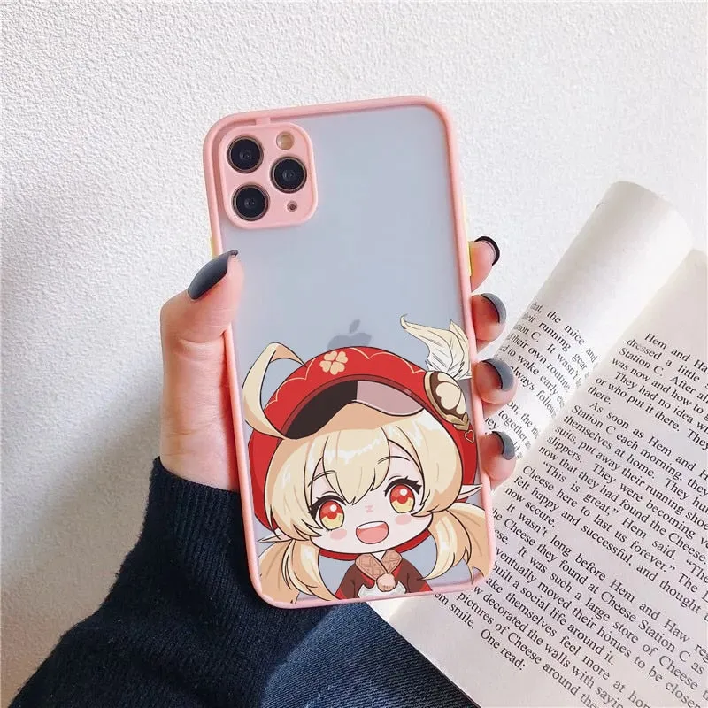 iPhone Cases/Back Cover Set-1 Genshin impact (Variants available)