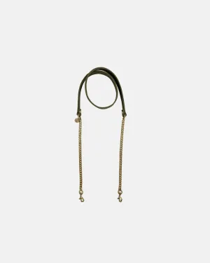 Leather & Chain Strap | Loden