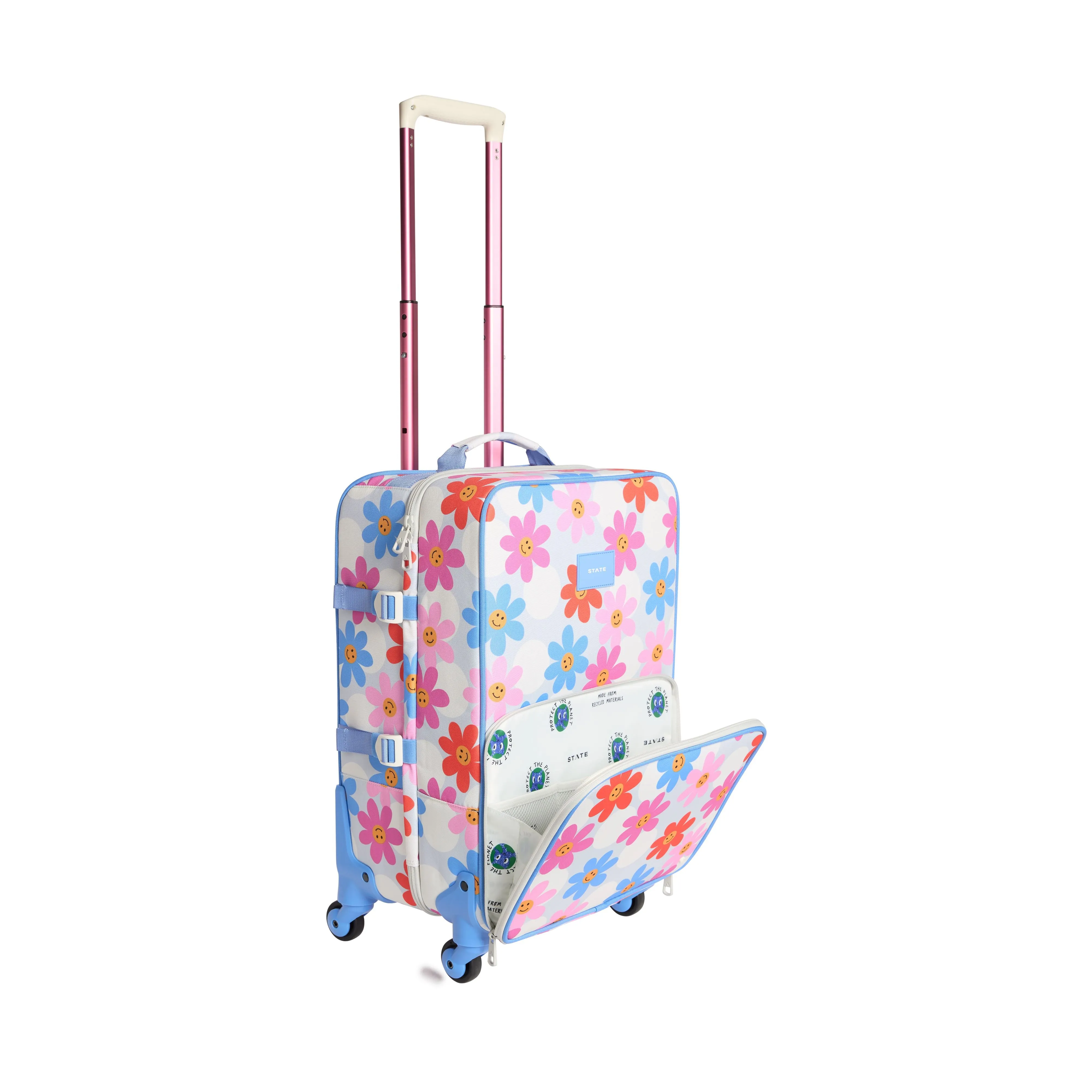 Logan Carry-On Suitcase | Daisies