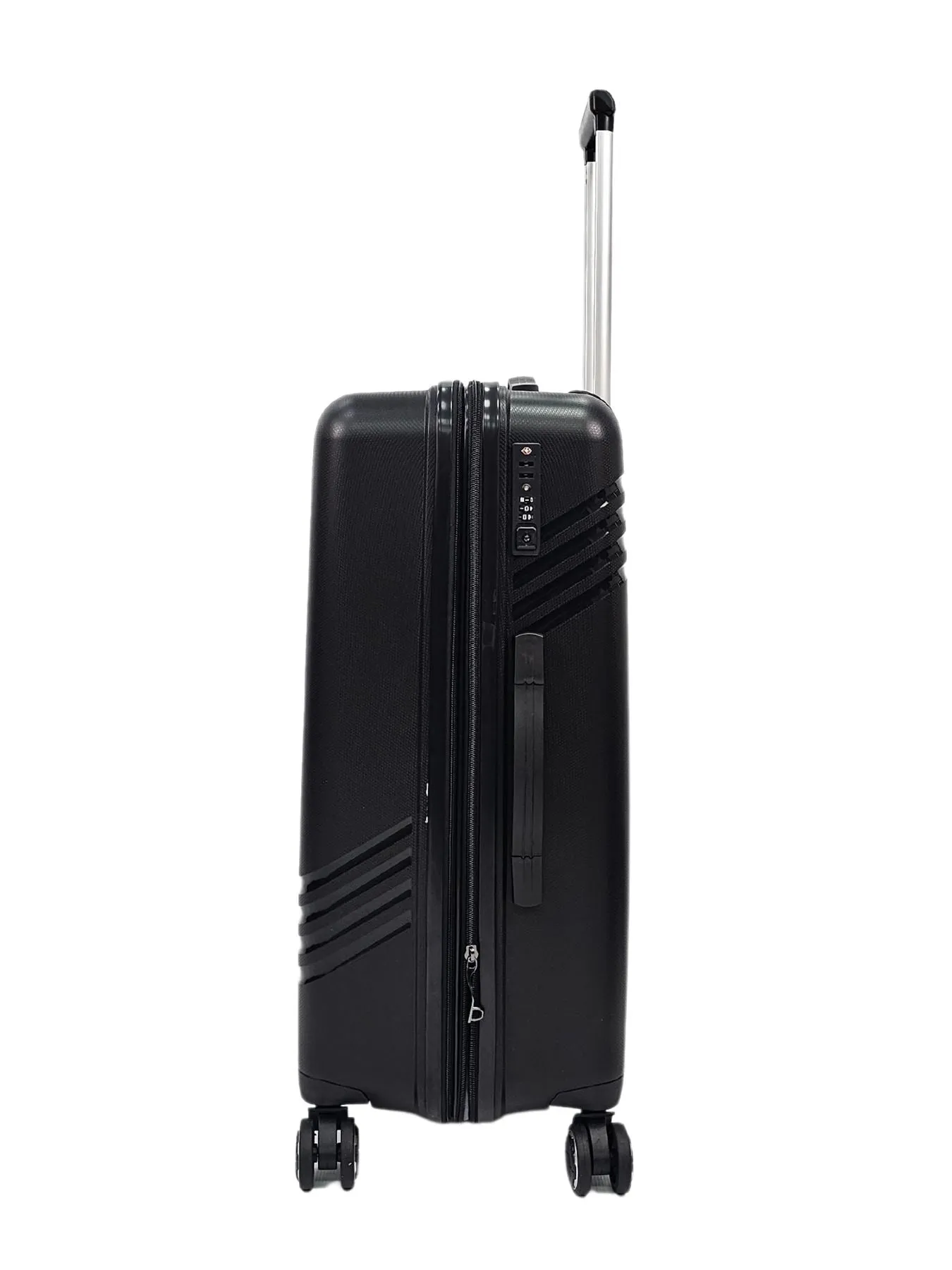 Luggage Suitcase Travel Bag Carry On Hand Cabin Check in Hard-Shell 4 Spinner Wheels Trolley Set