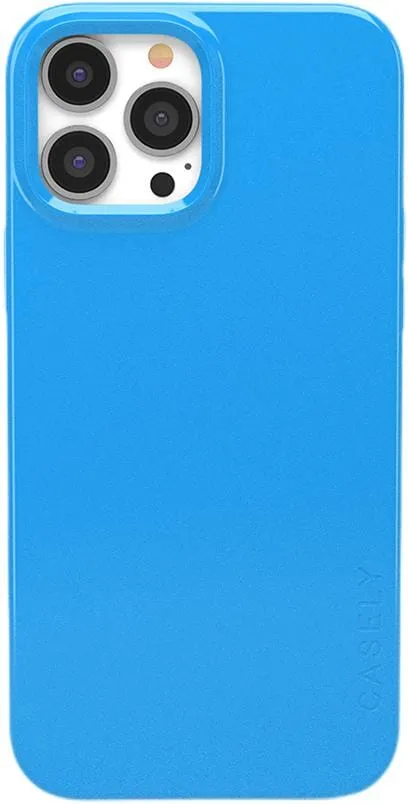 Miami Cabana | Solid Neon Blue Case