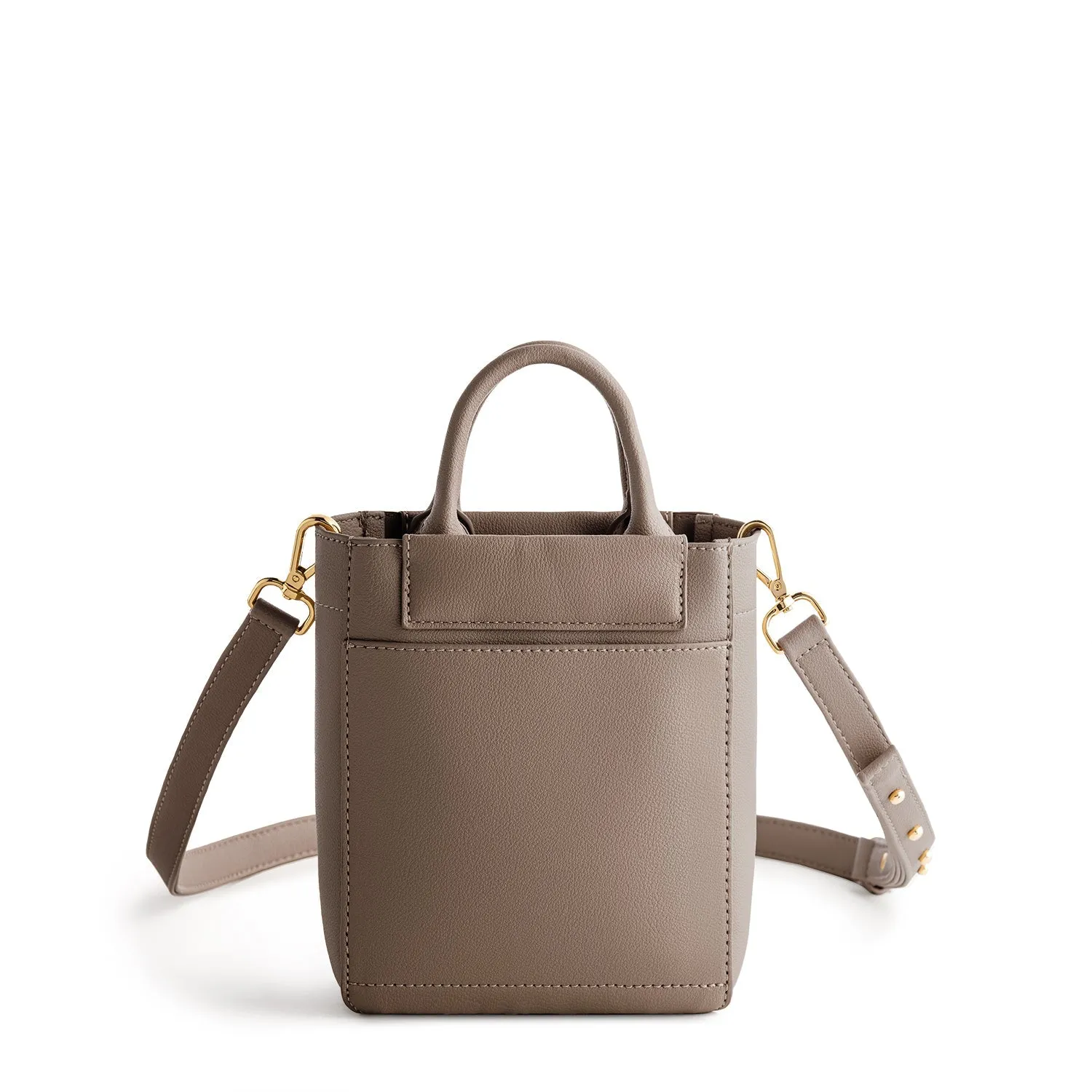 Nicola Mini Tote - Mocha