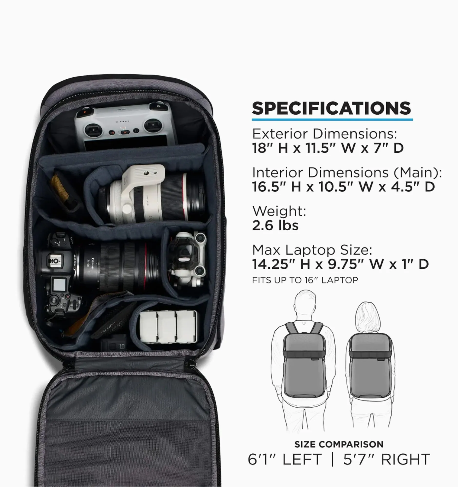 Nomatic Luma Camera Pack 18L