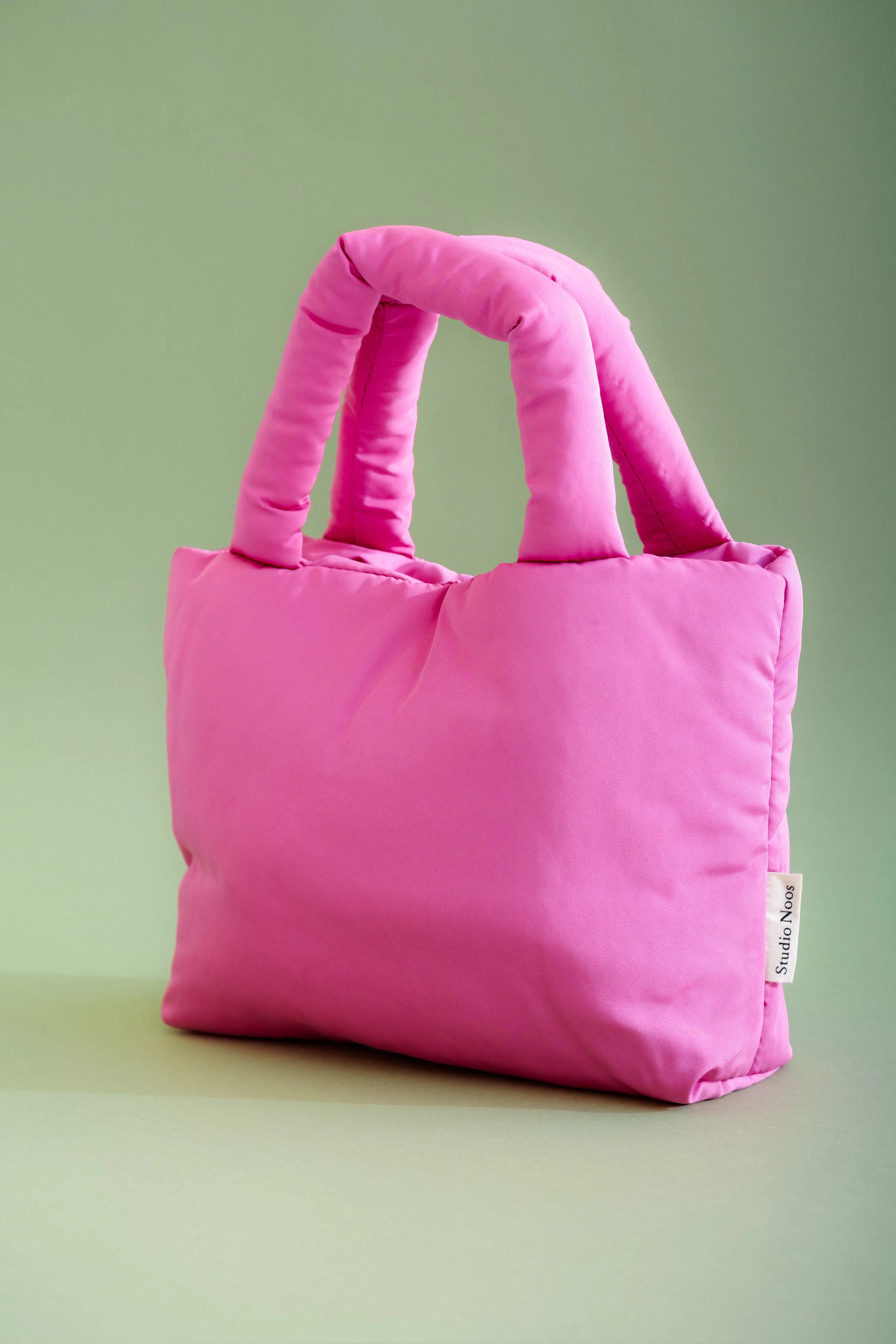 Pink Puffy Mini Handbag