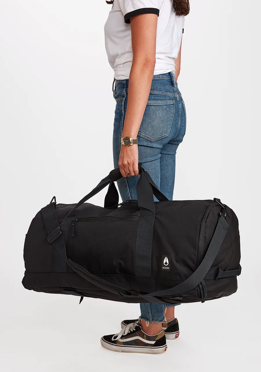 Pipes 45L Duffle - All Black Nylon